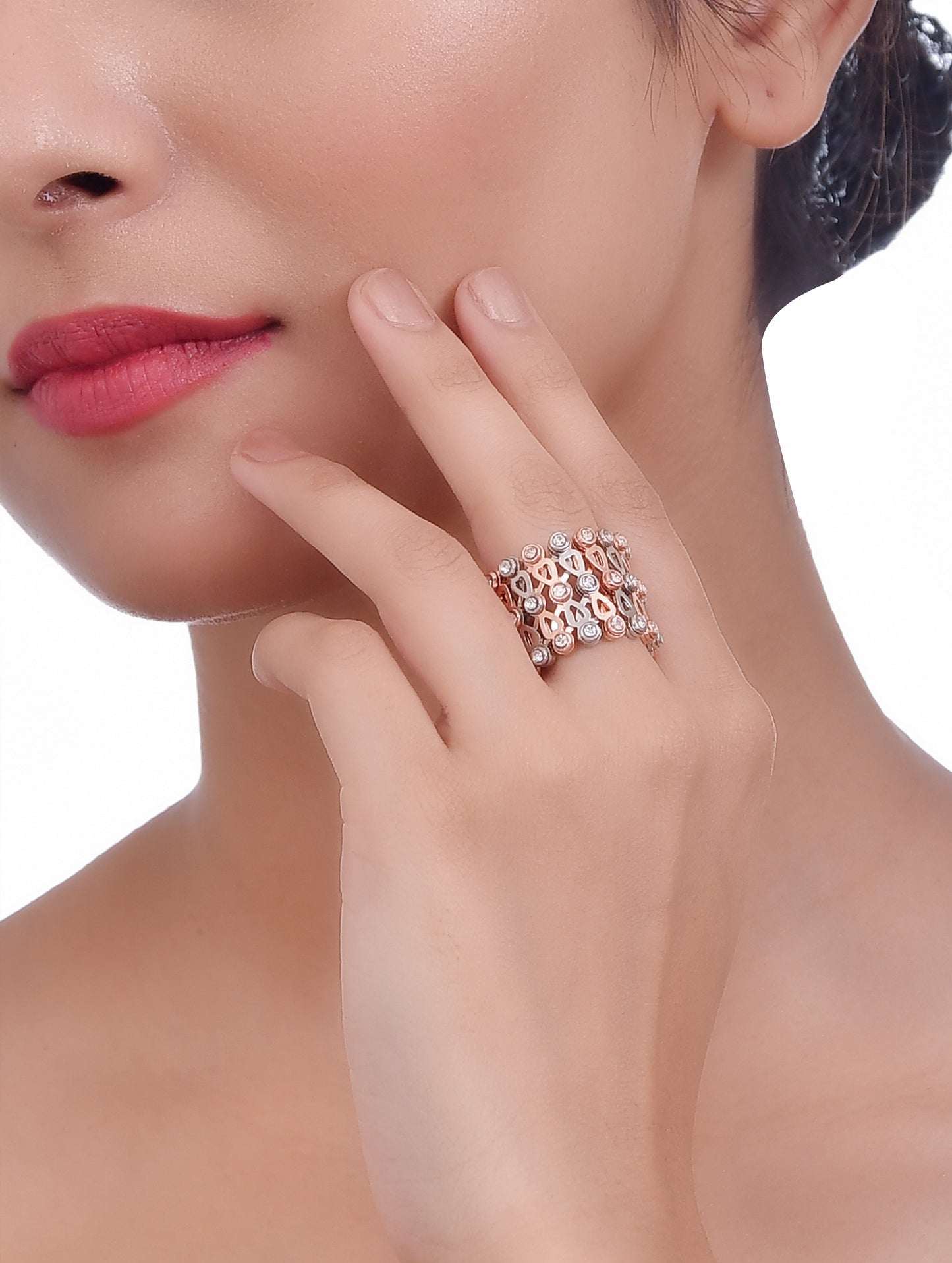 AAFREEN BRACELET CUM RING (STYLE 8015)
