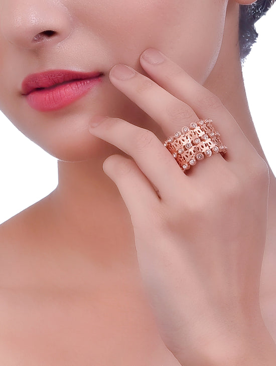 AAFREEN BRACELET CUM RING (STYLE 8015)