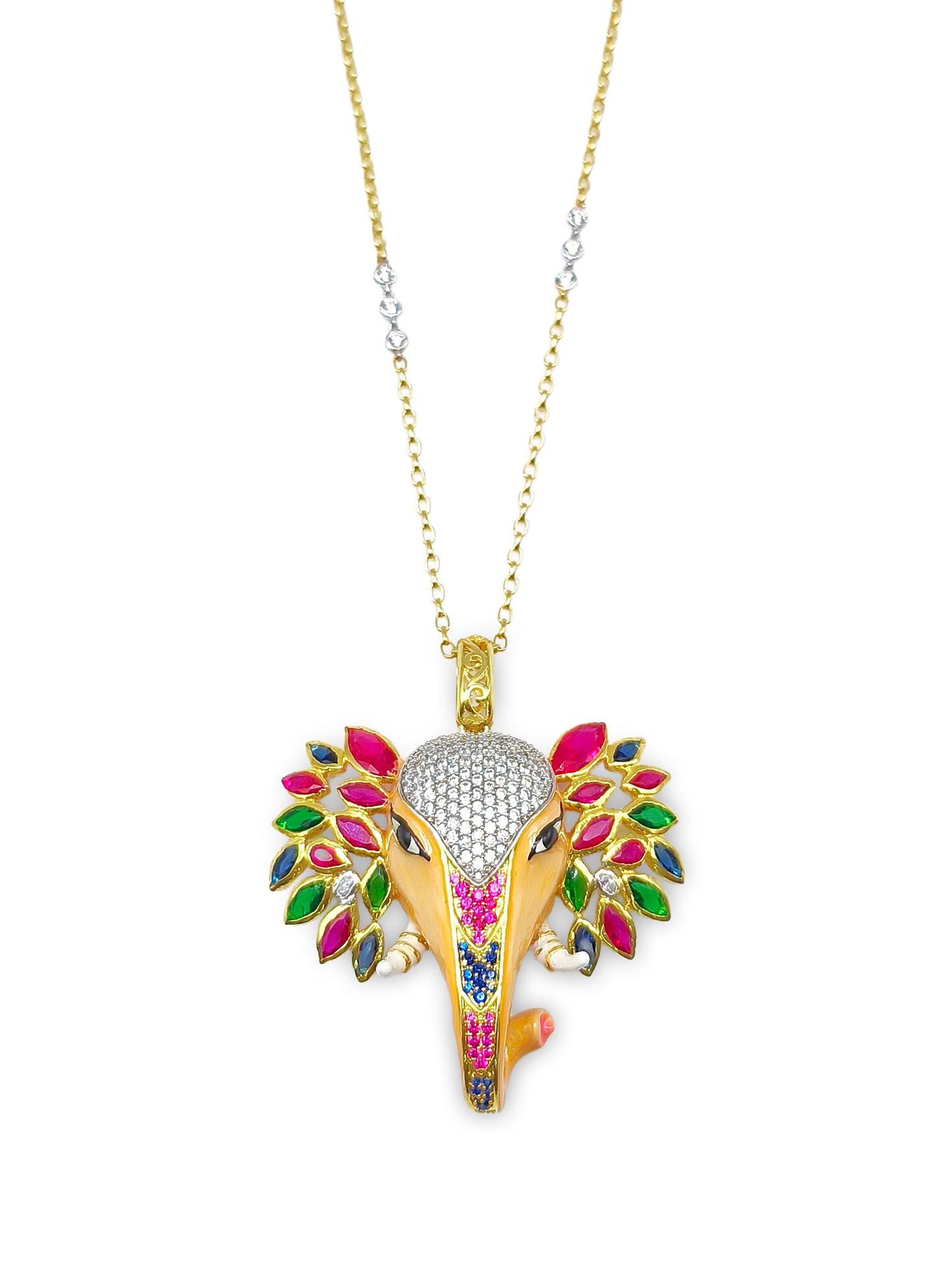 PREMIUM VIGHNAHARTA DIVINE HALO PENDANT