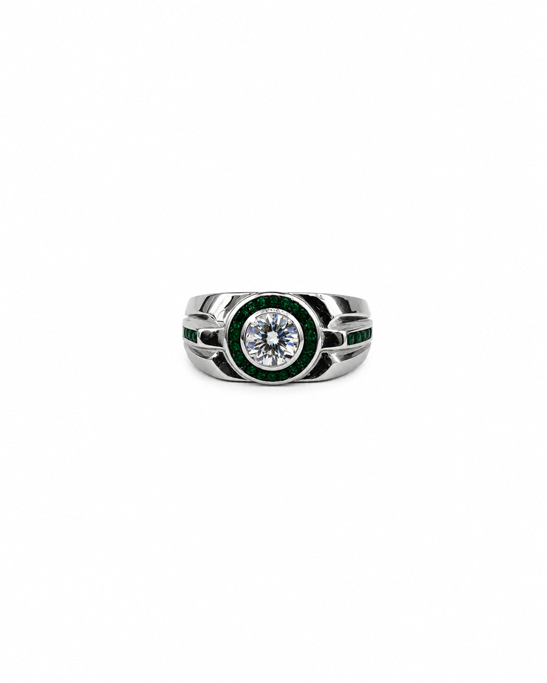 IMPERIAL HALO SIGNET GENTS RING