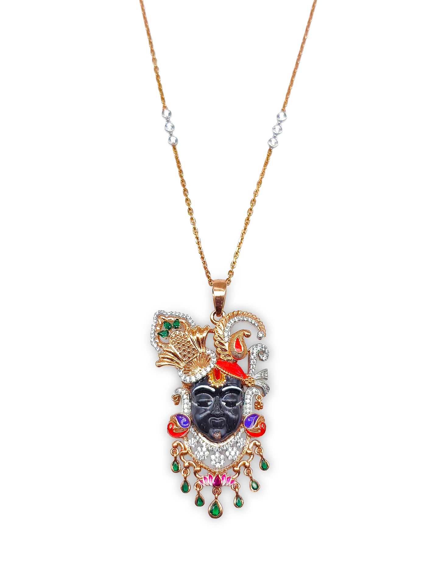 PREMIUM DIVINE KRISHNA AURA  PENDANT