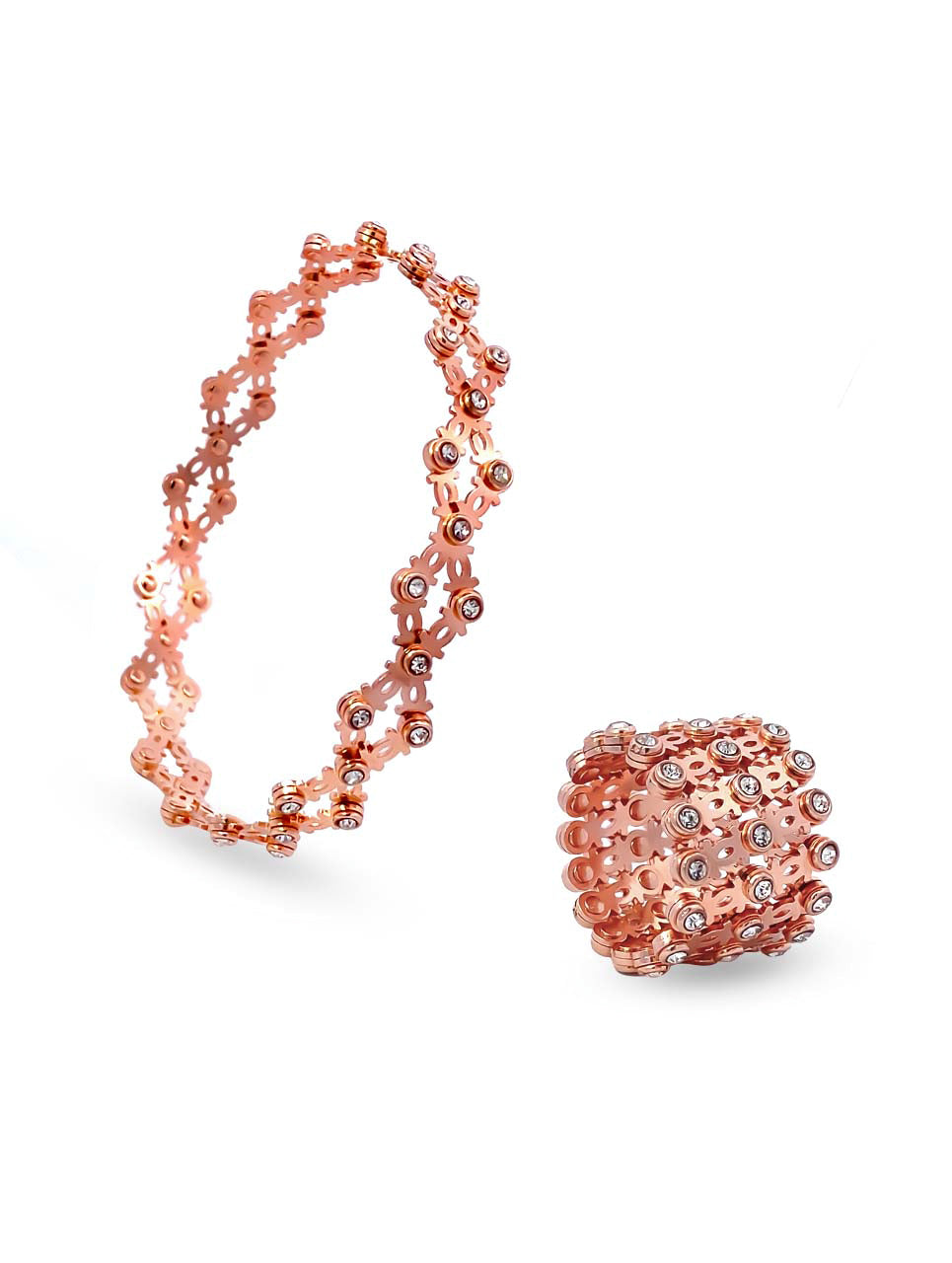 AAFREEN BRACELET CUM RING (STYLE 8015)