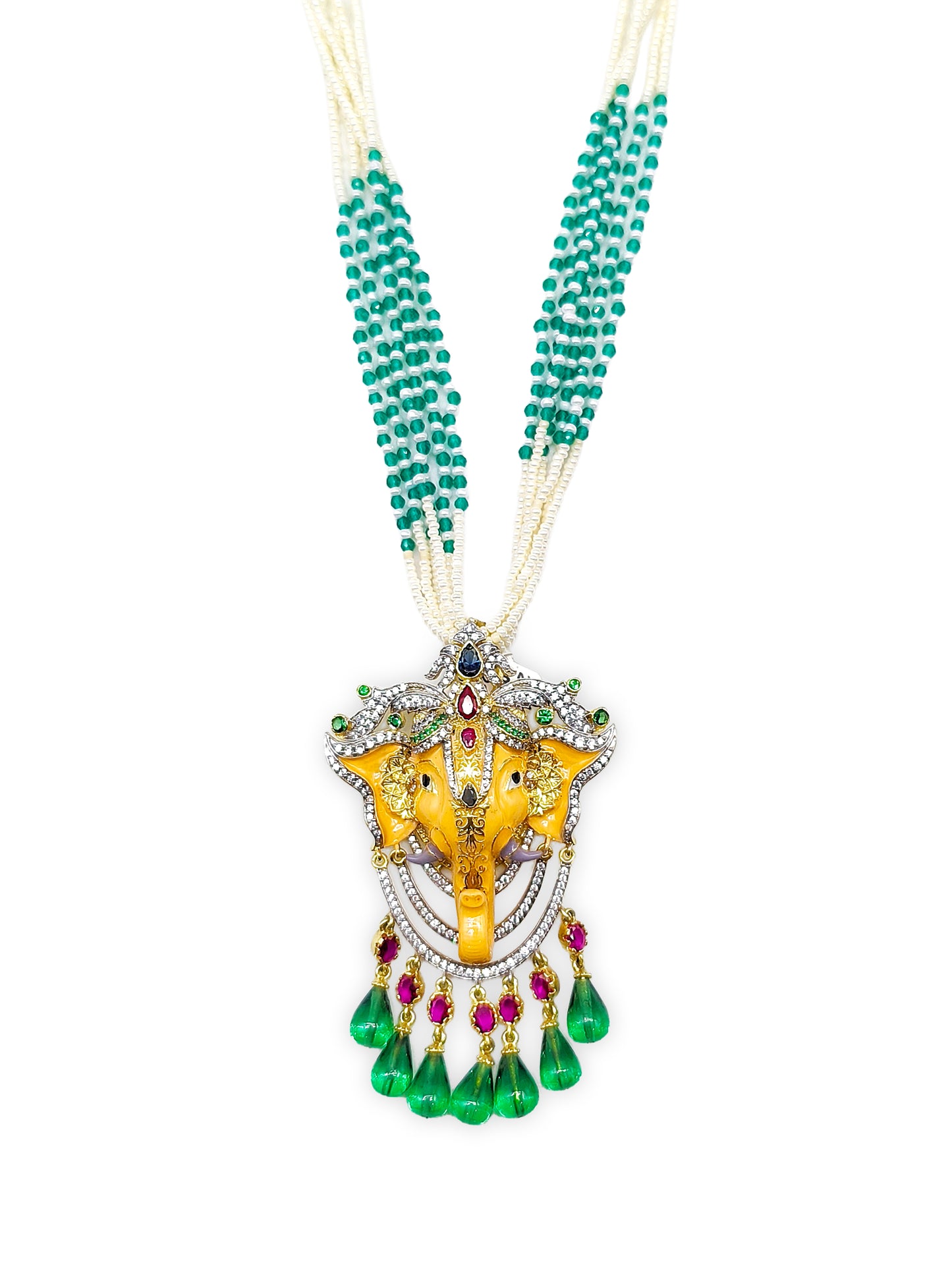 PREMIUM SHREE GANESH FESTIVE GLORY PENDANT