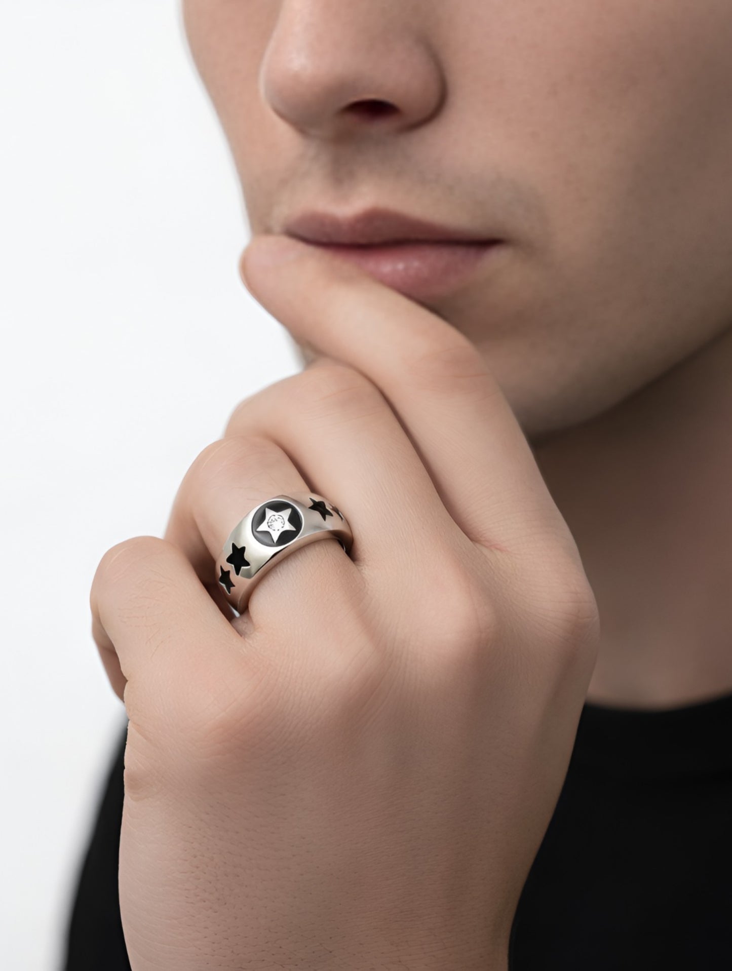 BLACK HAVOC GENTS RING