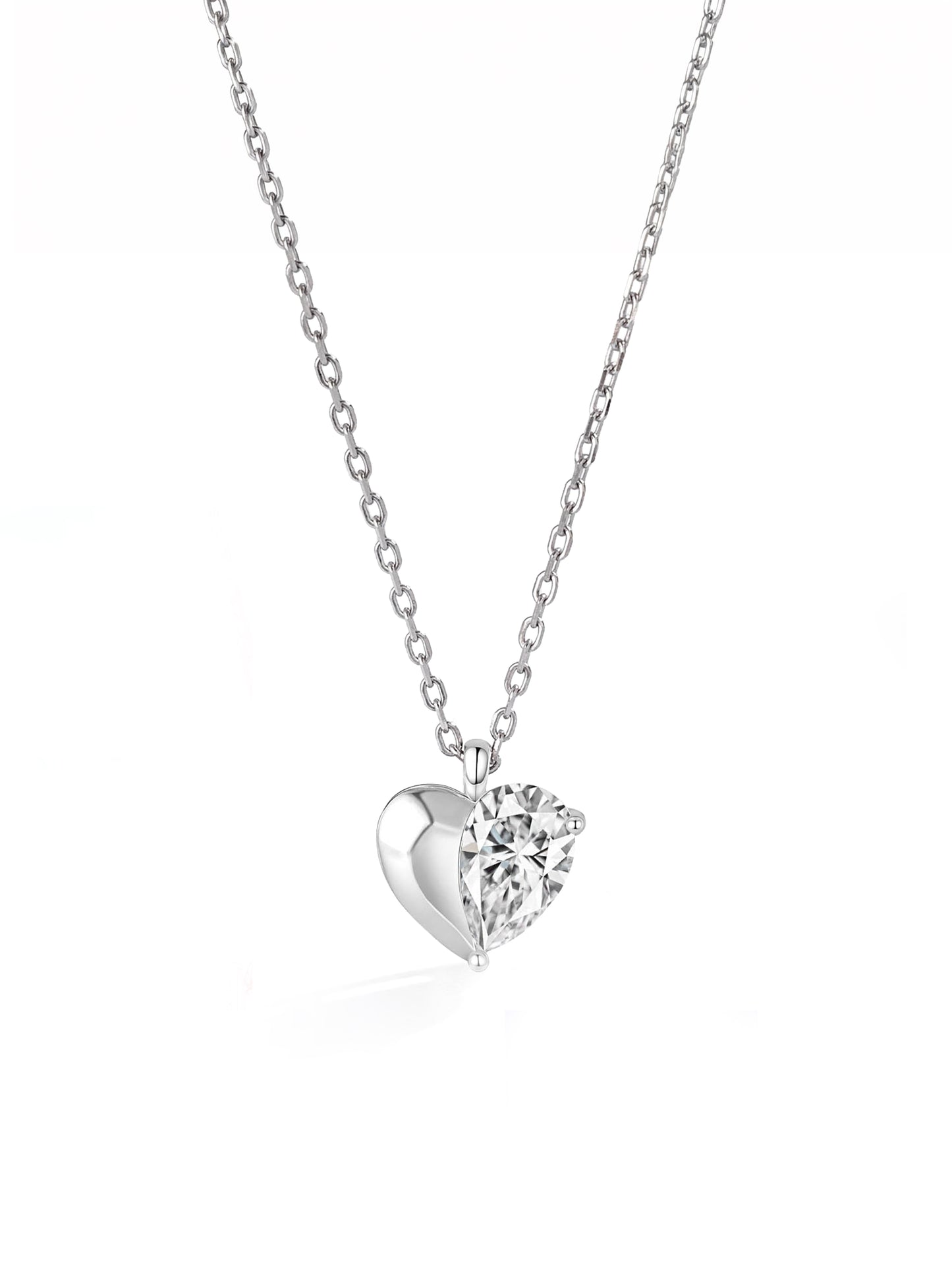 ETERNAL SPARK HEART CHARM CHAIN