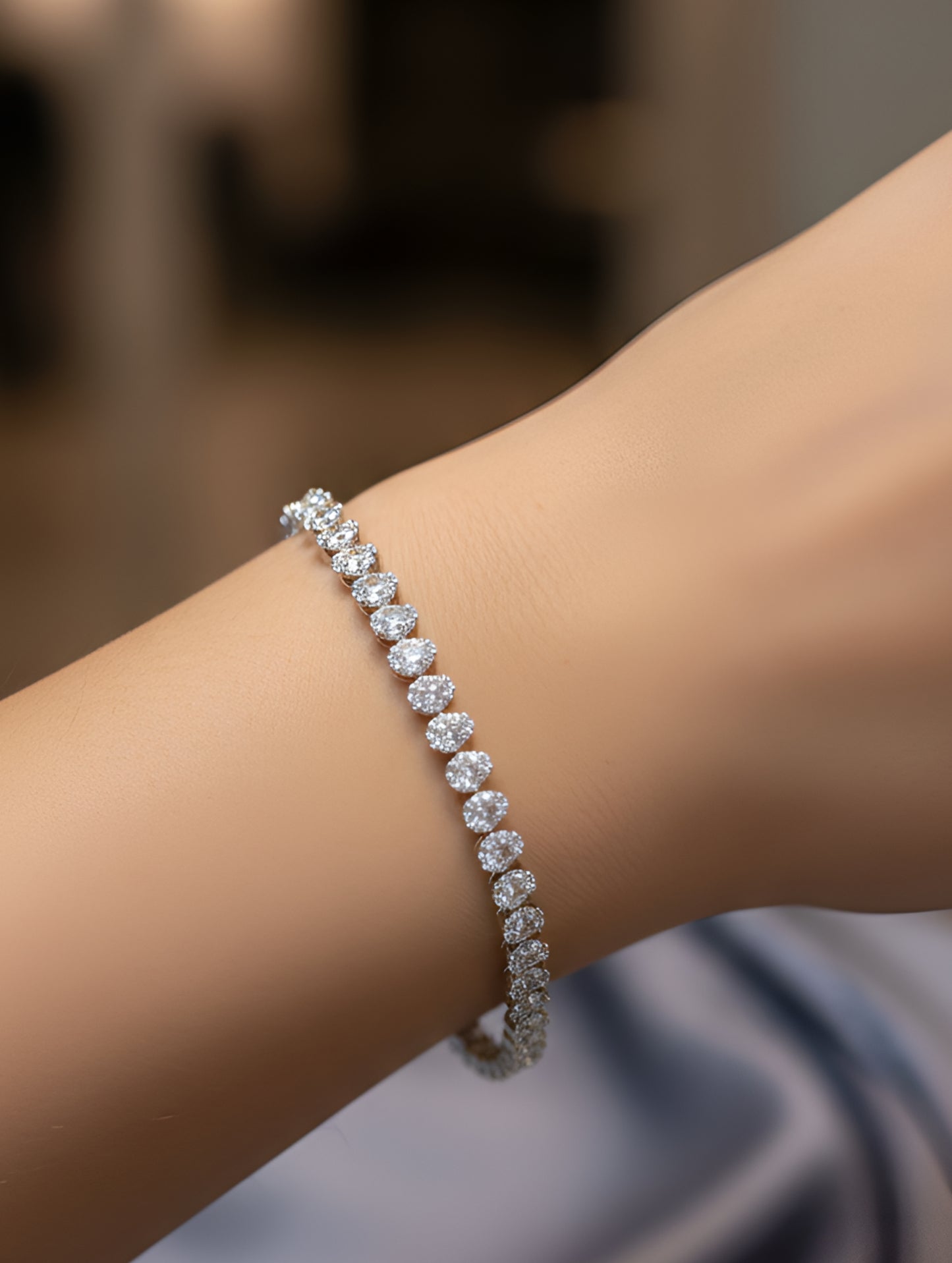 Premium Silver Radiance Bracelet