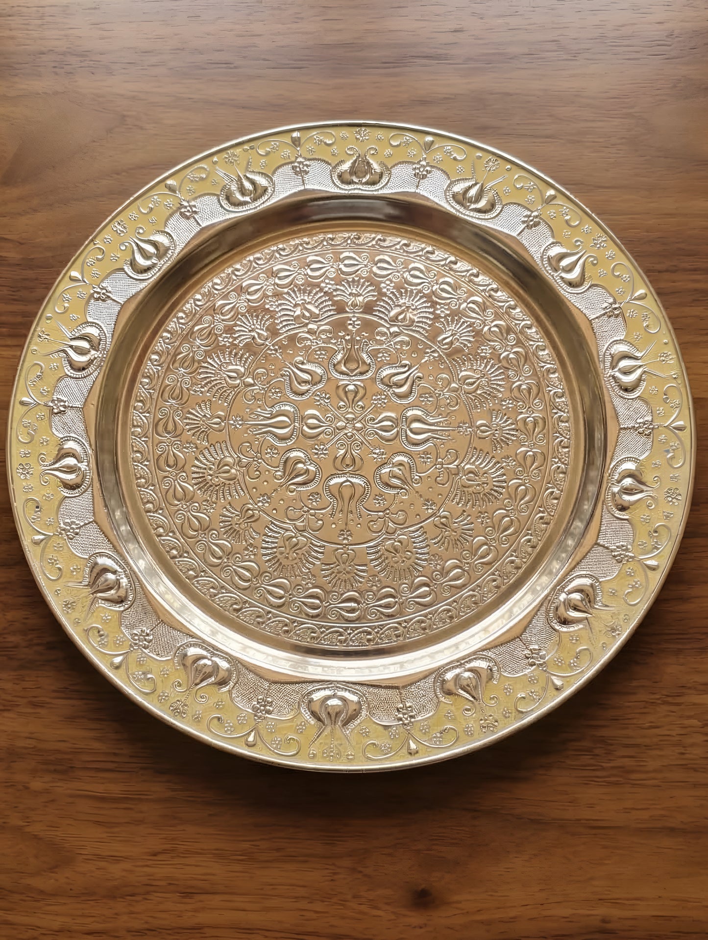 Ornate Ottoman Silver Tray