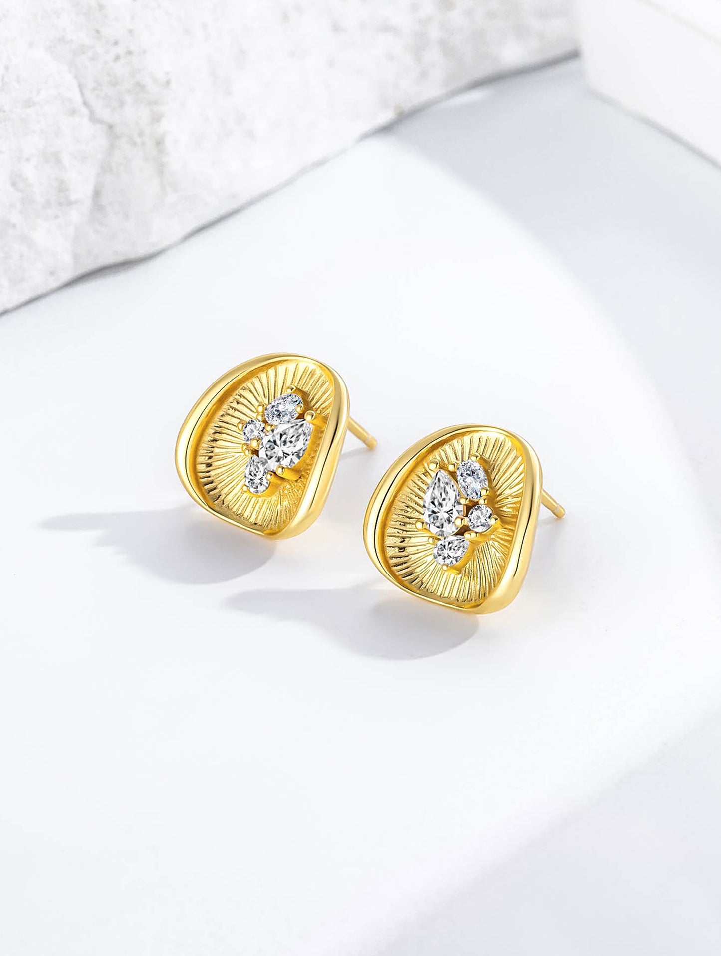 SUNBURST SPARKLE EARRINGS