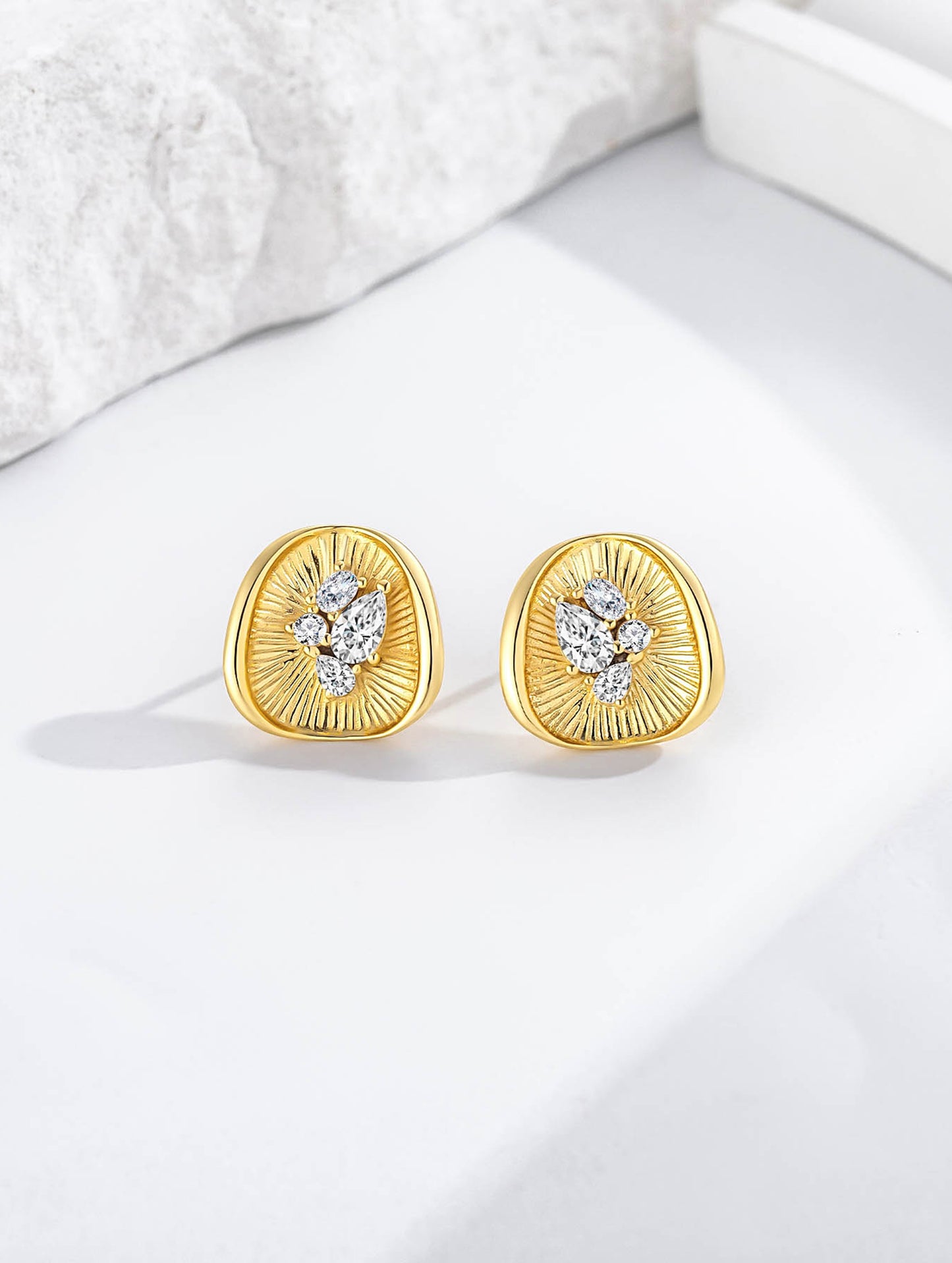 SUNBURST SPARKLE EARRINGS