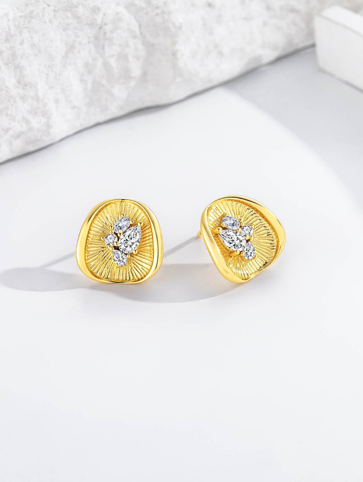 SUNBURST SPARKLE EARRINGS