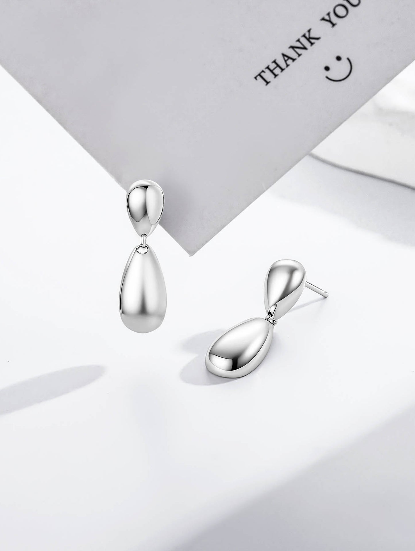 PURE GLOW TEARDROP EARRINGS