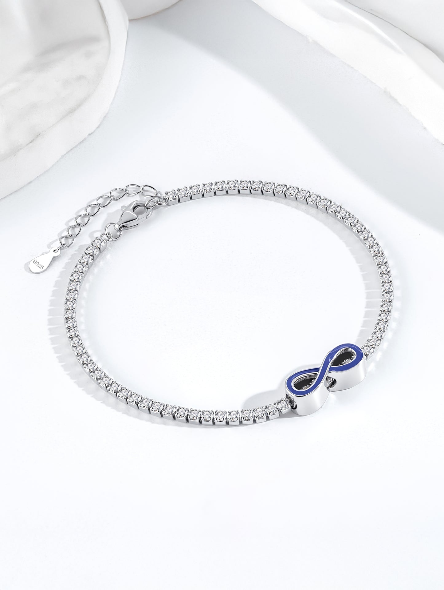 INFINITE GRACE SILVER BRACELET