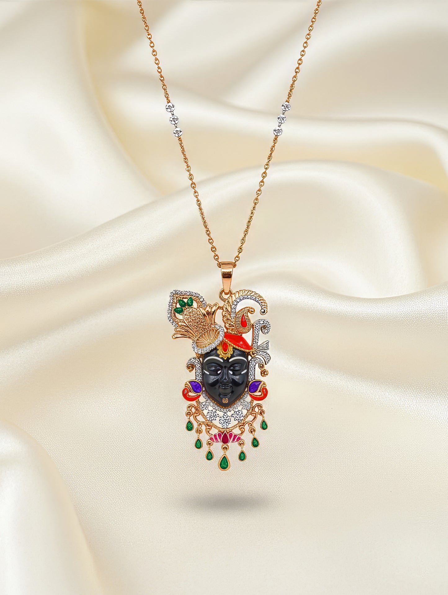 PREMIUM DIVINE KRISHNA AURA  PENDANT