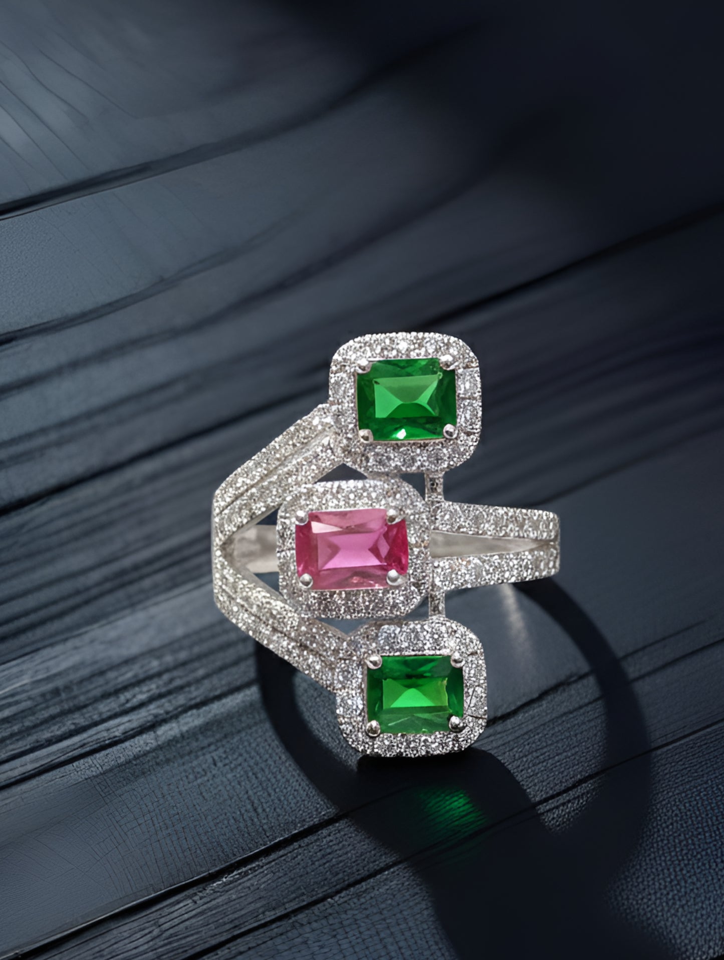 Premium  Promise Trio Ring