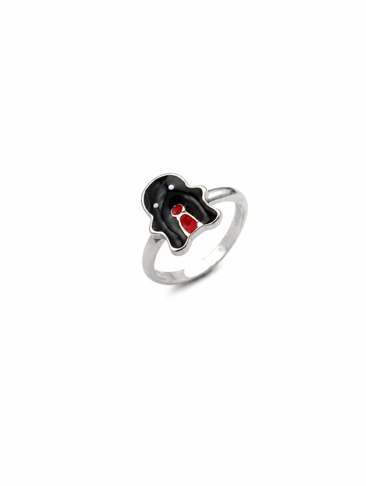 Lucky Hamsa Protection Kids Ring