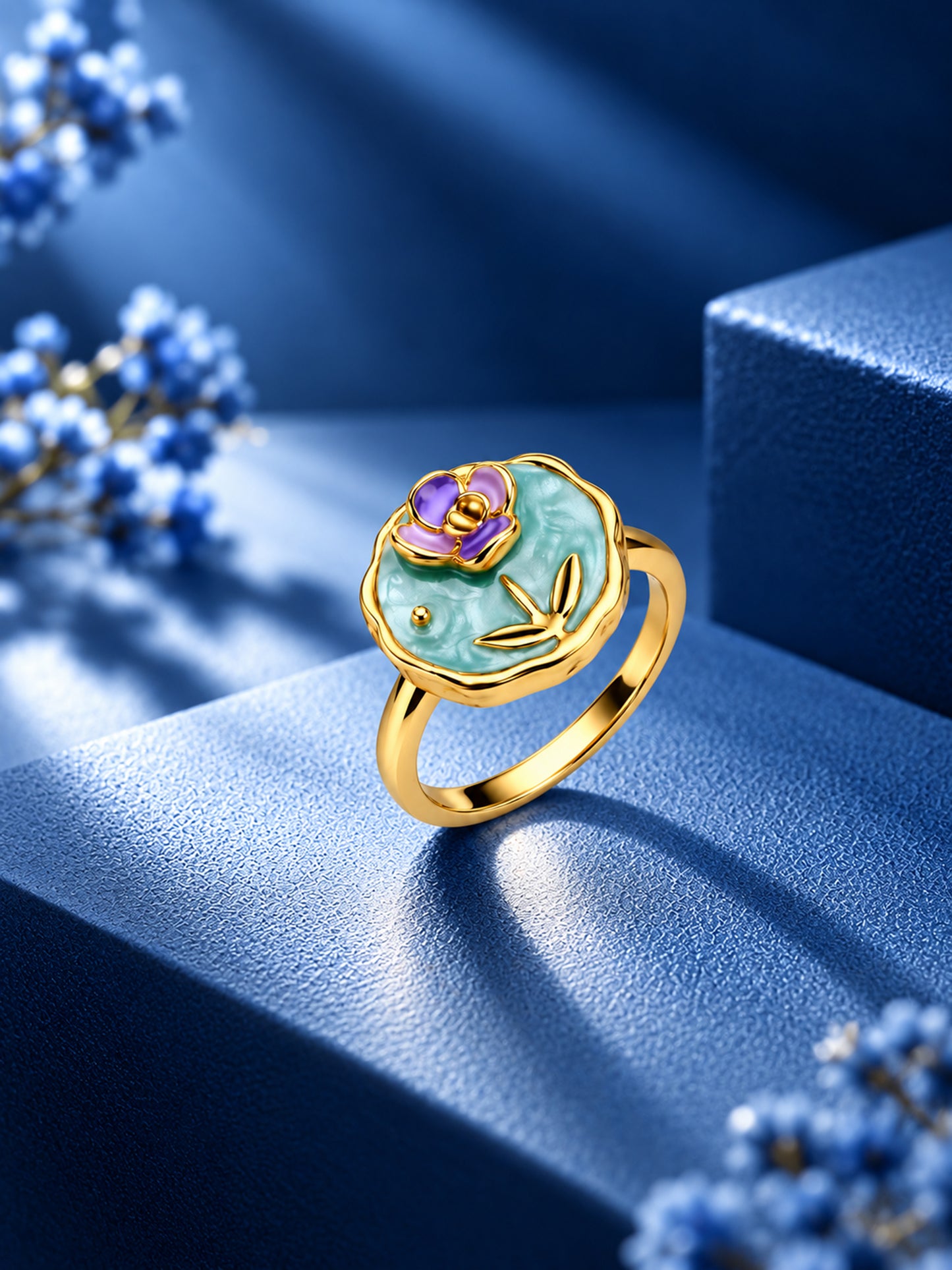 Golden Flora Ring