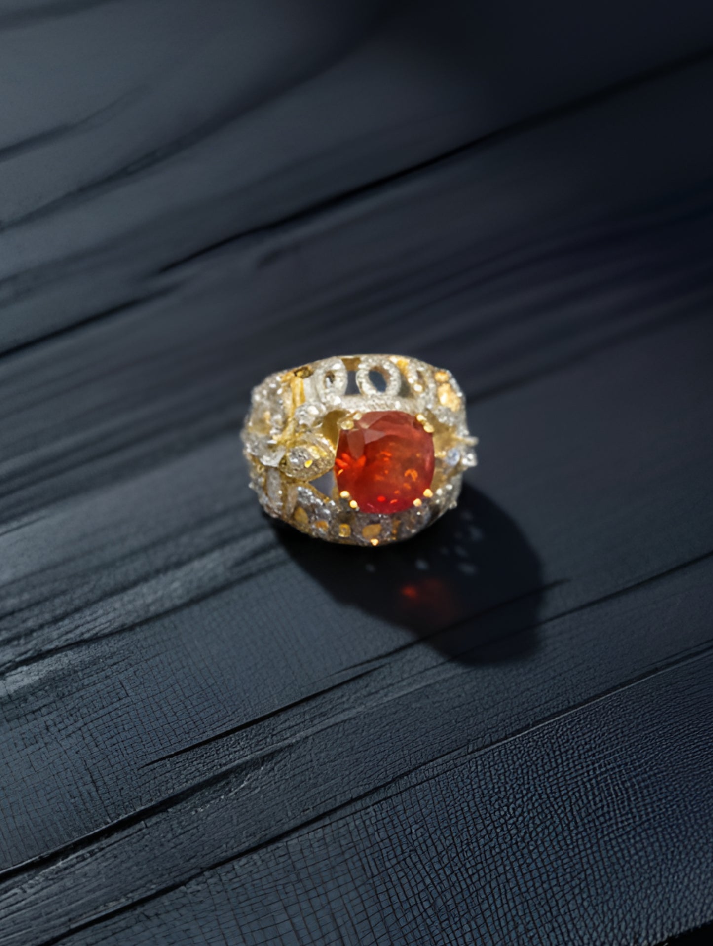 Premium Amber Luxe Ring