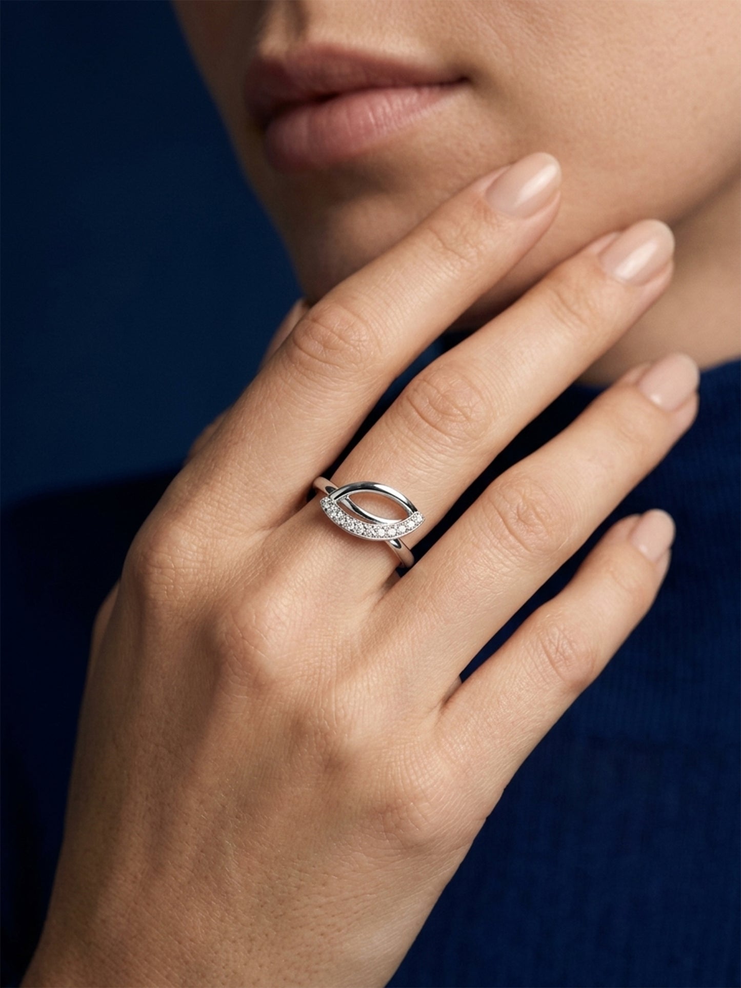 Silver Whisper Ring