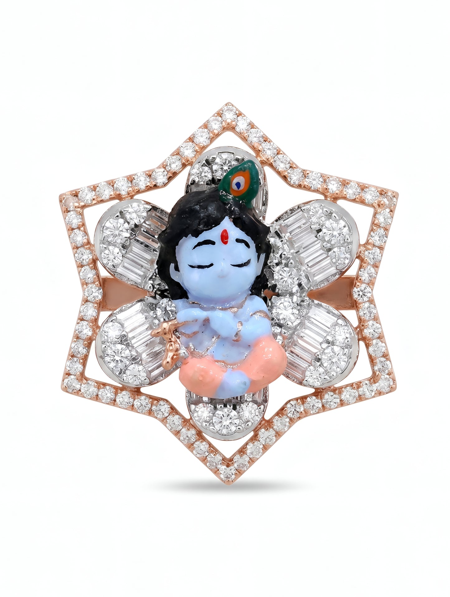 The Baal Krishna Bloom Pendant Brooch
