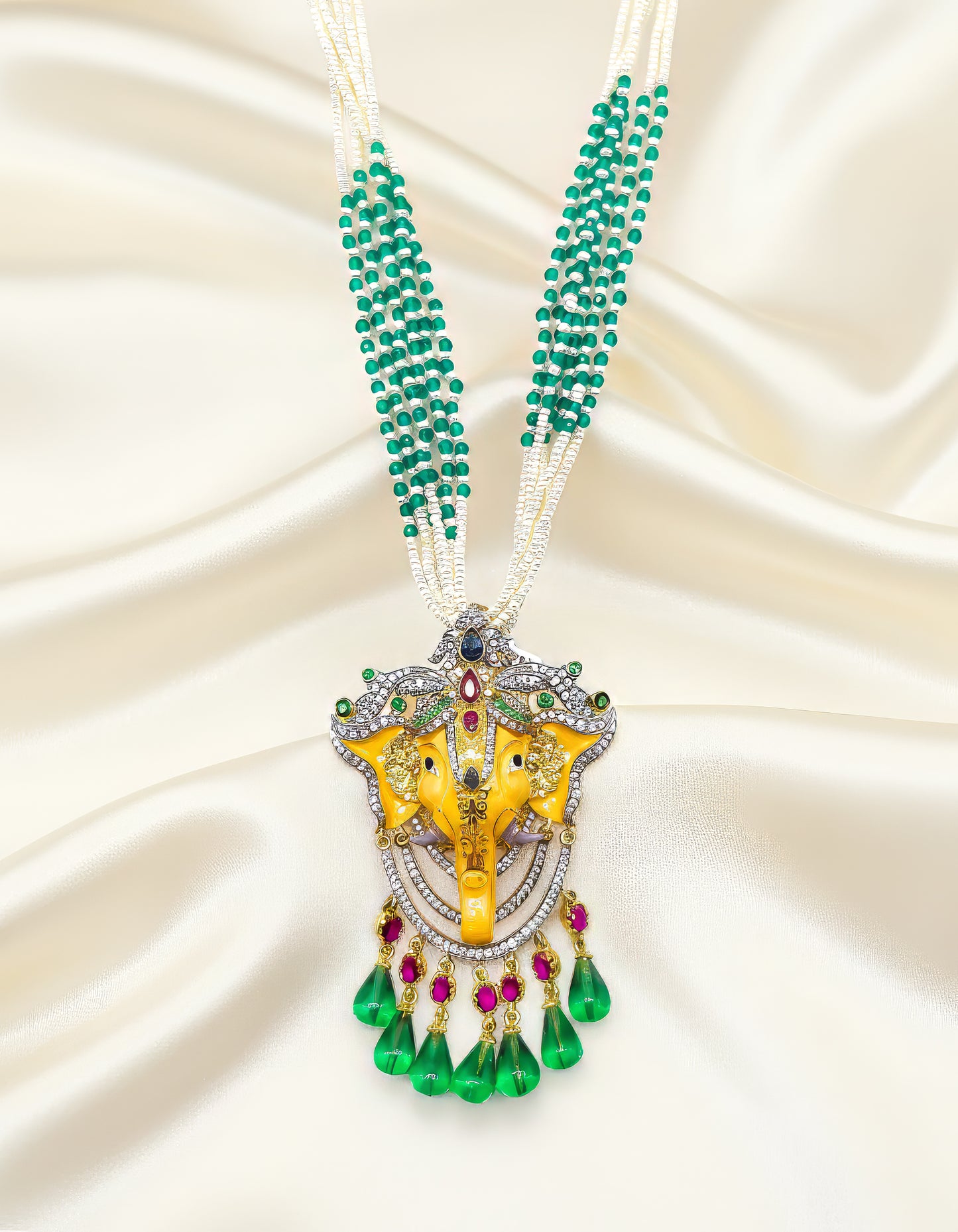 PREMIUM SHREE GANESH FESTIVE GLORY PENDANT