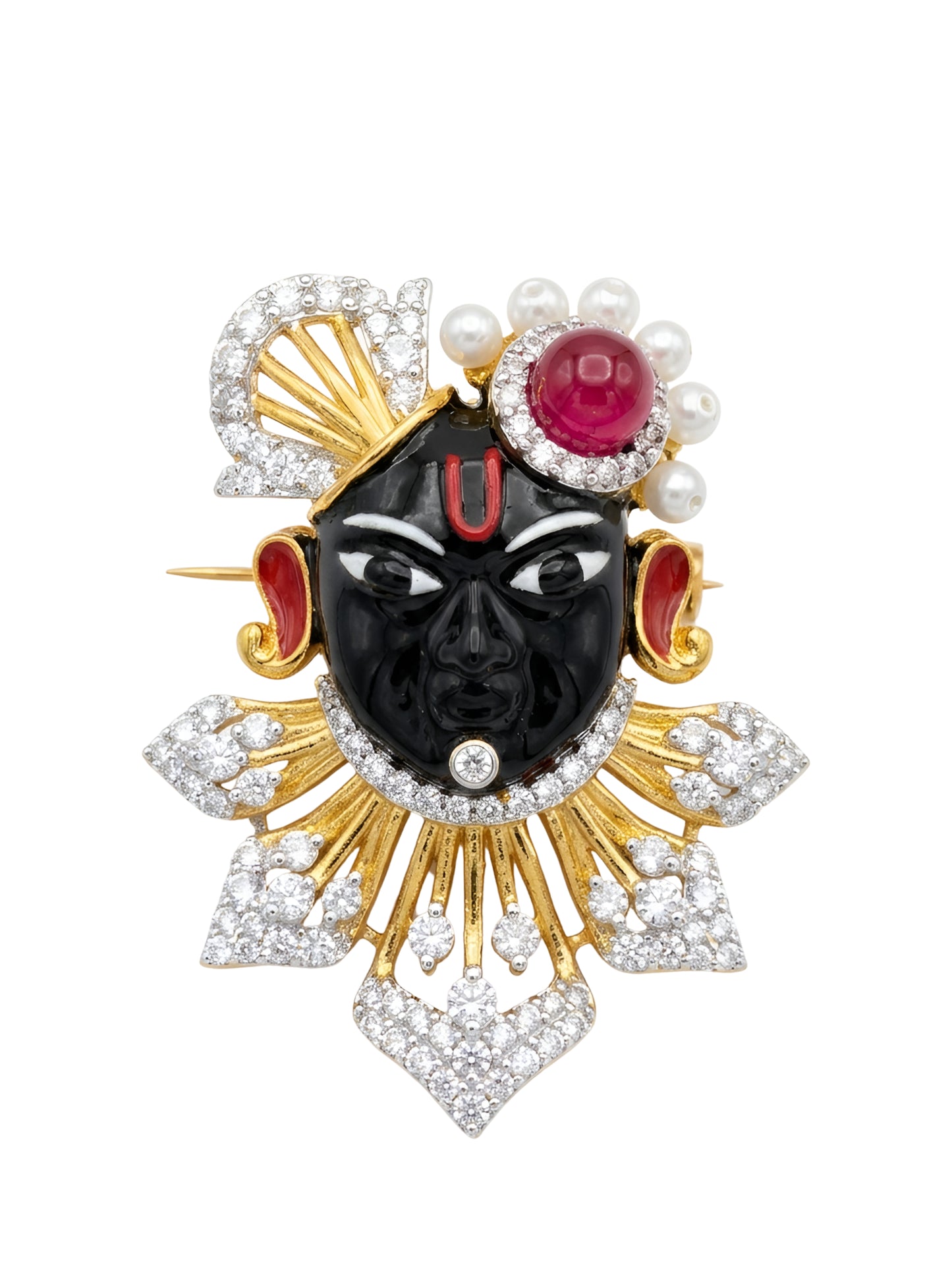 Shrinathji Divine Pendant Brooch