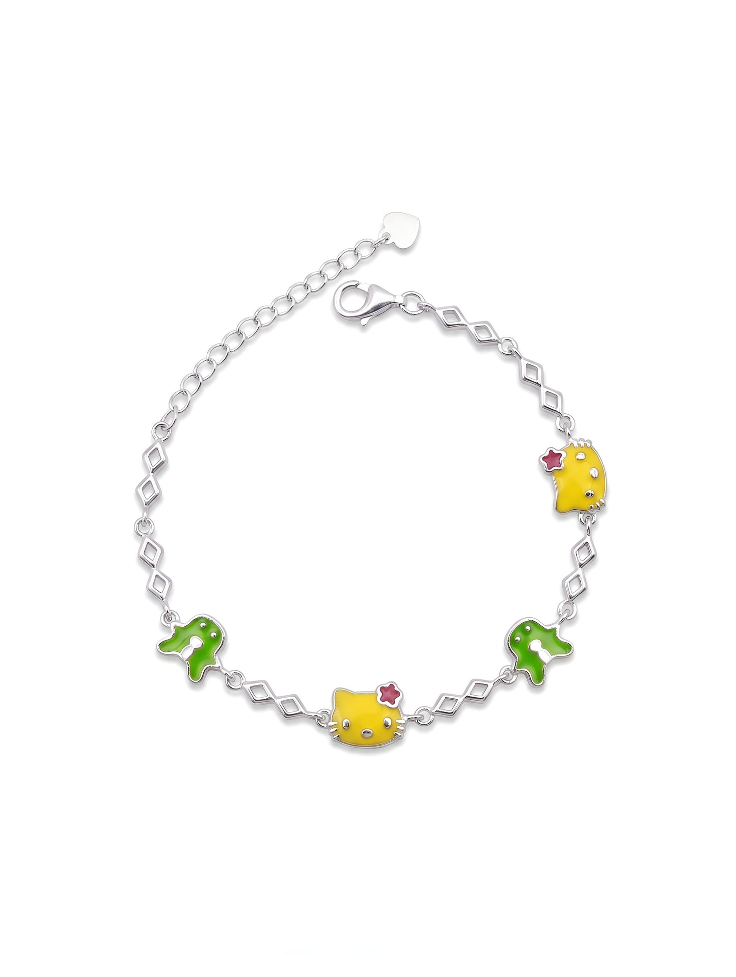 Kitty Dino Charm Bracelet