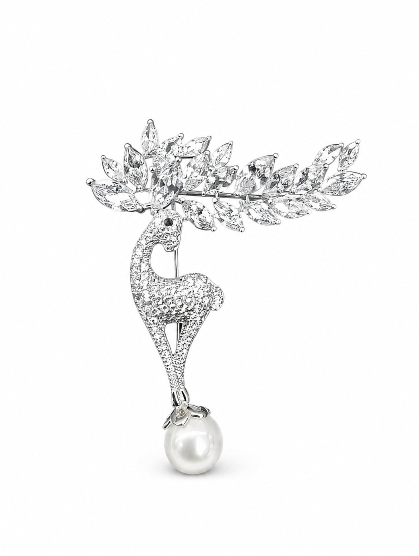 GRACEFUL FAWN BROOCH