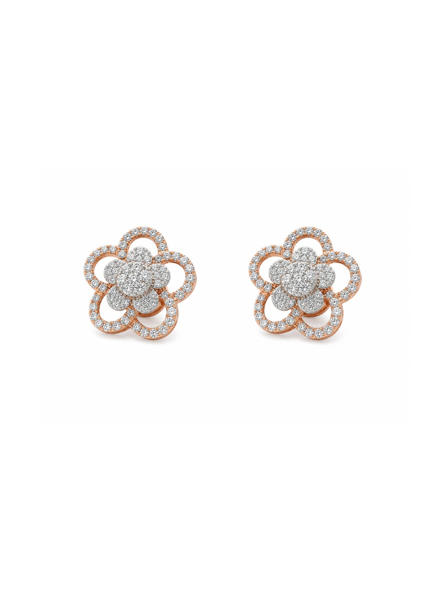 Celestial Bloom Stud Earrings