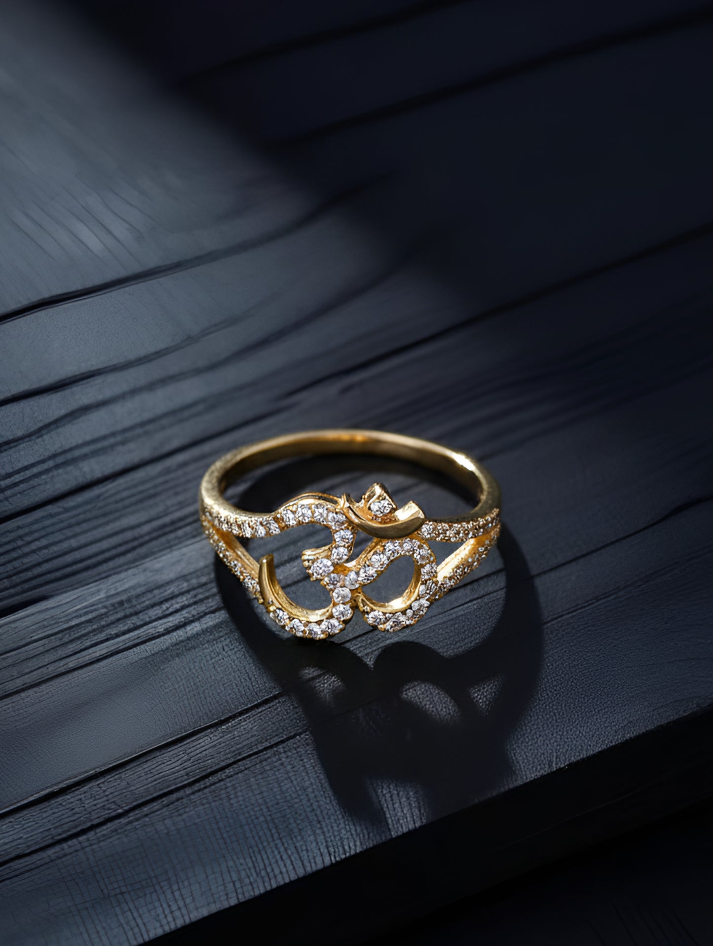 Premium Sacred Light Om Ring