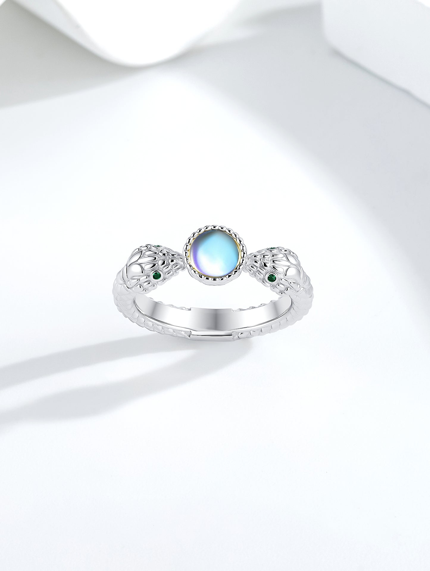 MYSTIC TWIN SERPENT RING