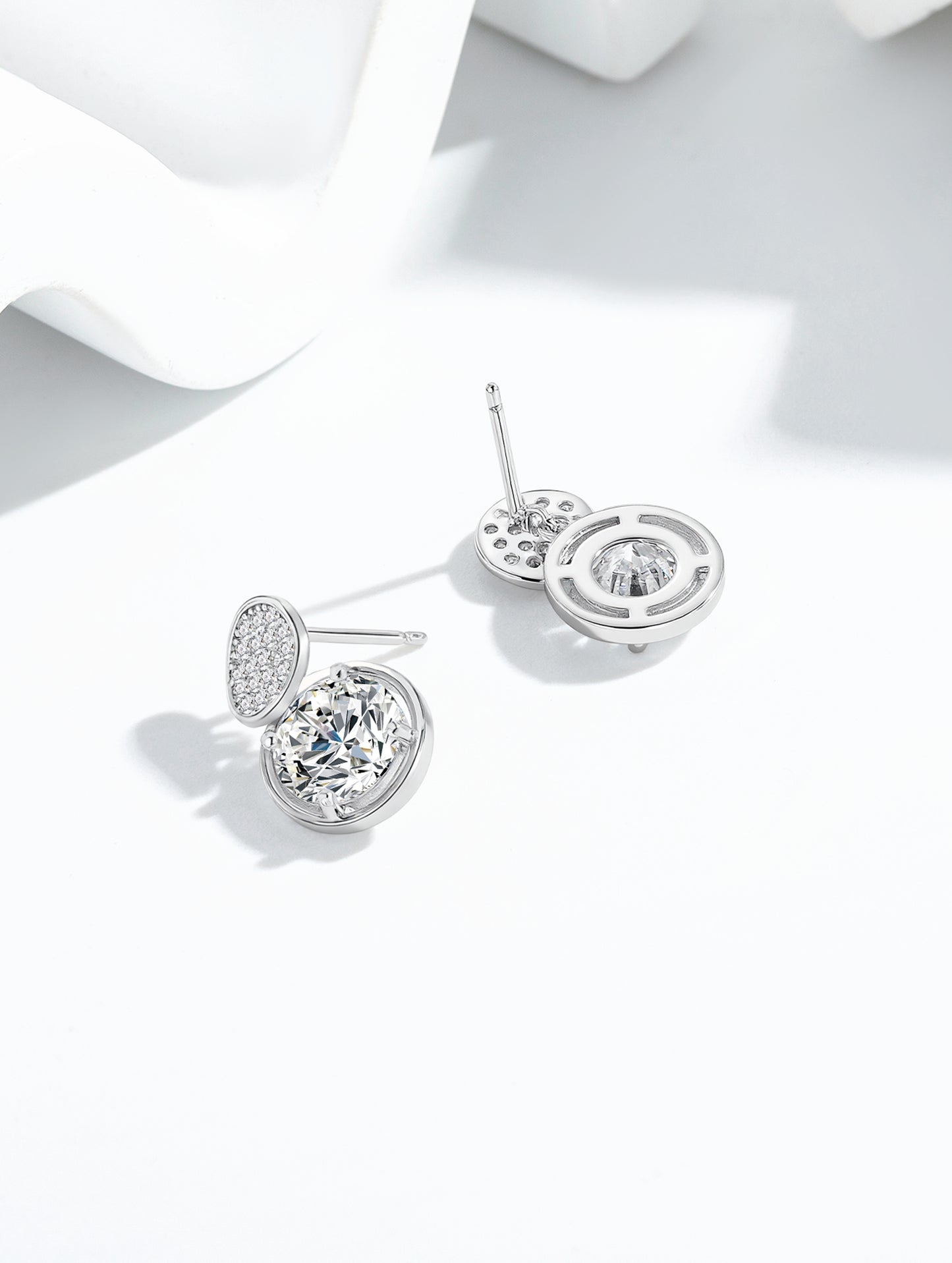 DOUBLE DAZZLE DROPS EARRINGS