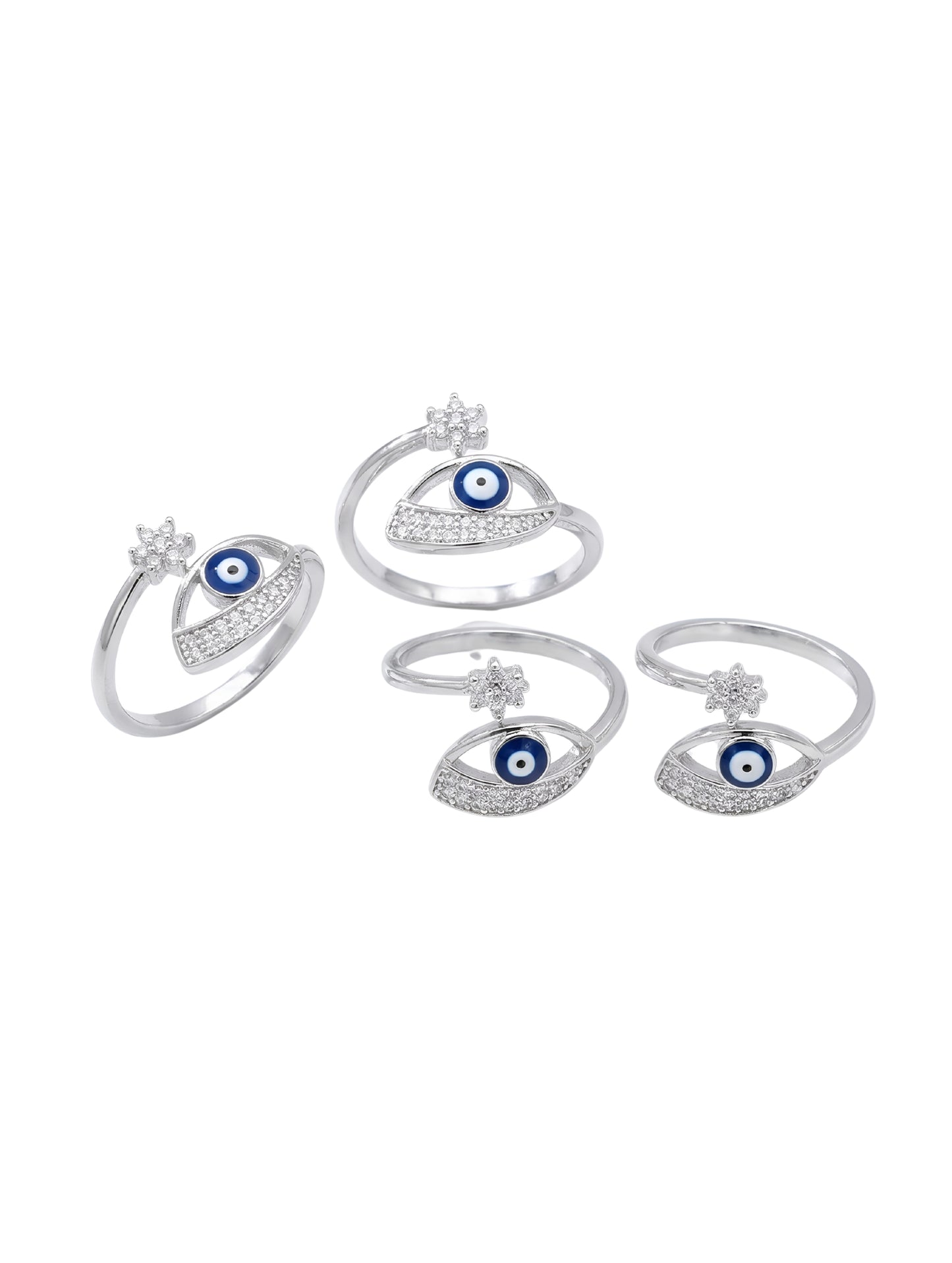 Stellar Evil Eye Toe Ring