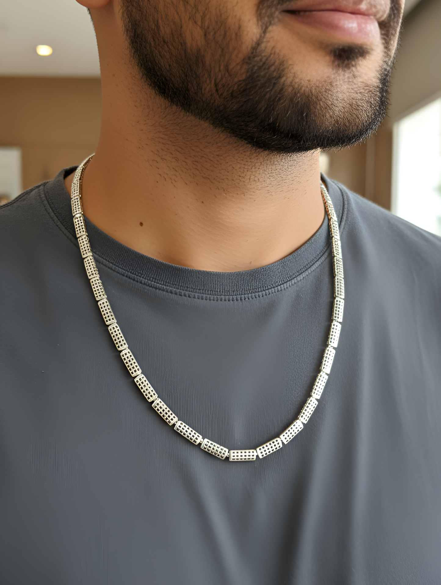 LUXE ICED TENNIS CHAIN