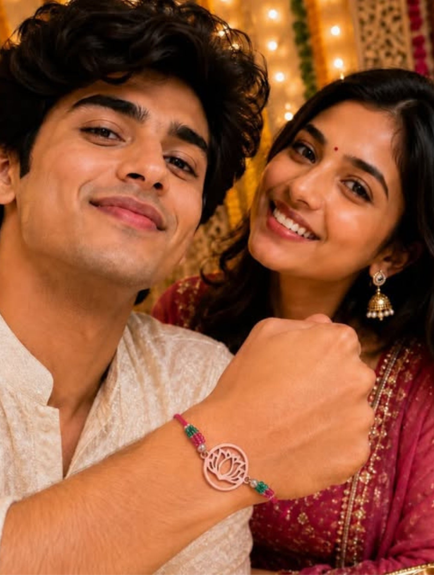 DIVINE LOTUS RAKHI