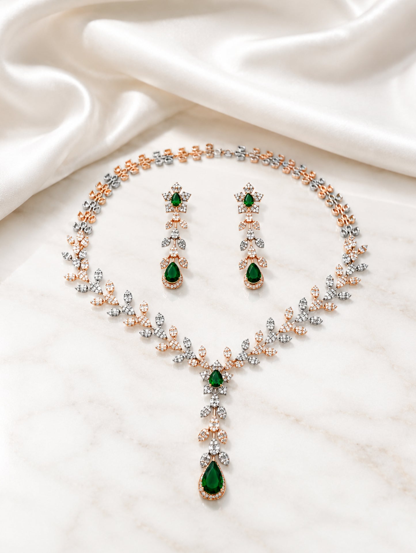 Premium Vine Elegance Necklace Set