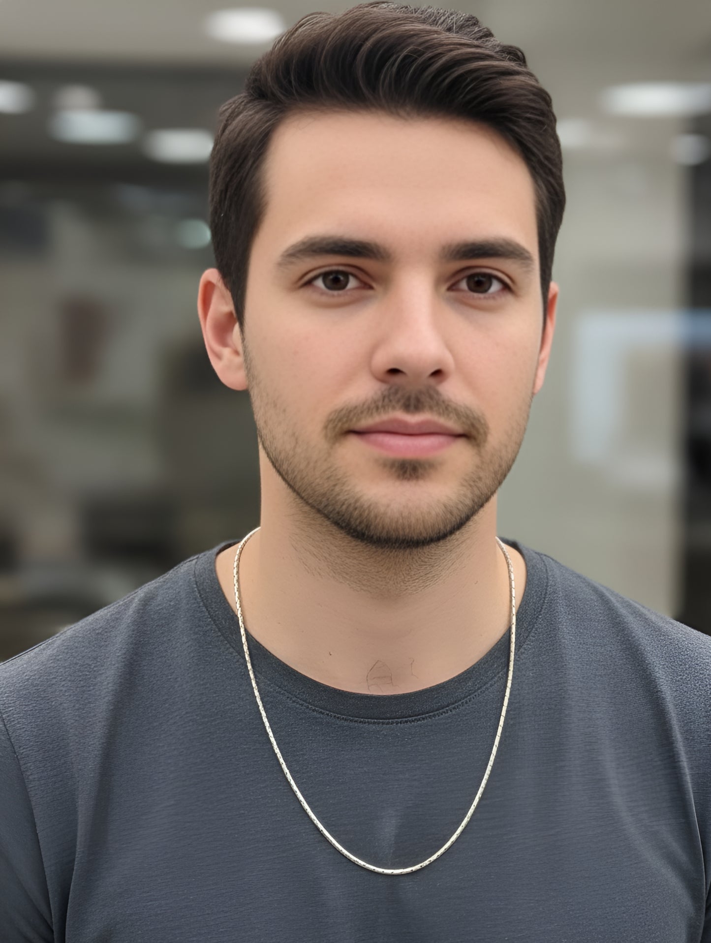 SILVER SERPENT MEN'S CHAIN