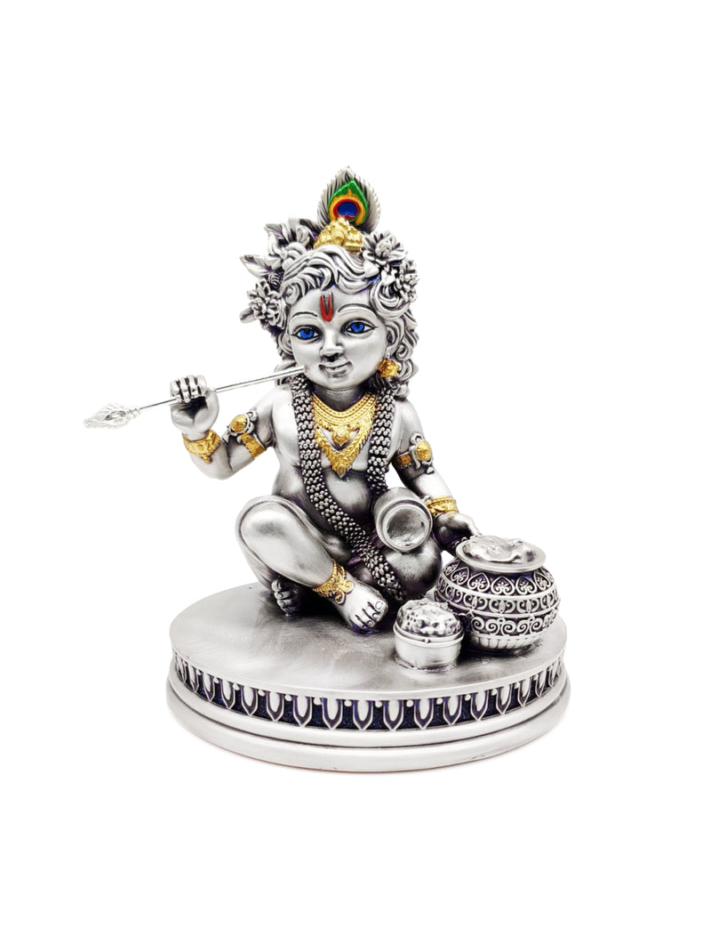 Krishna Vatsalya Premium Silver Murti