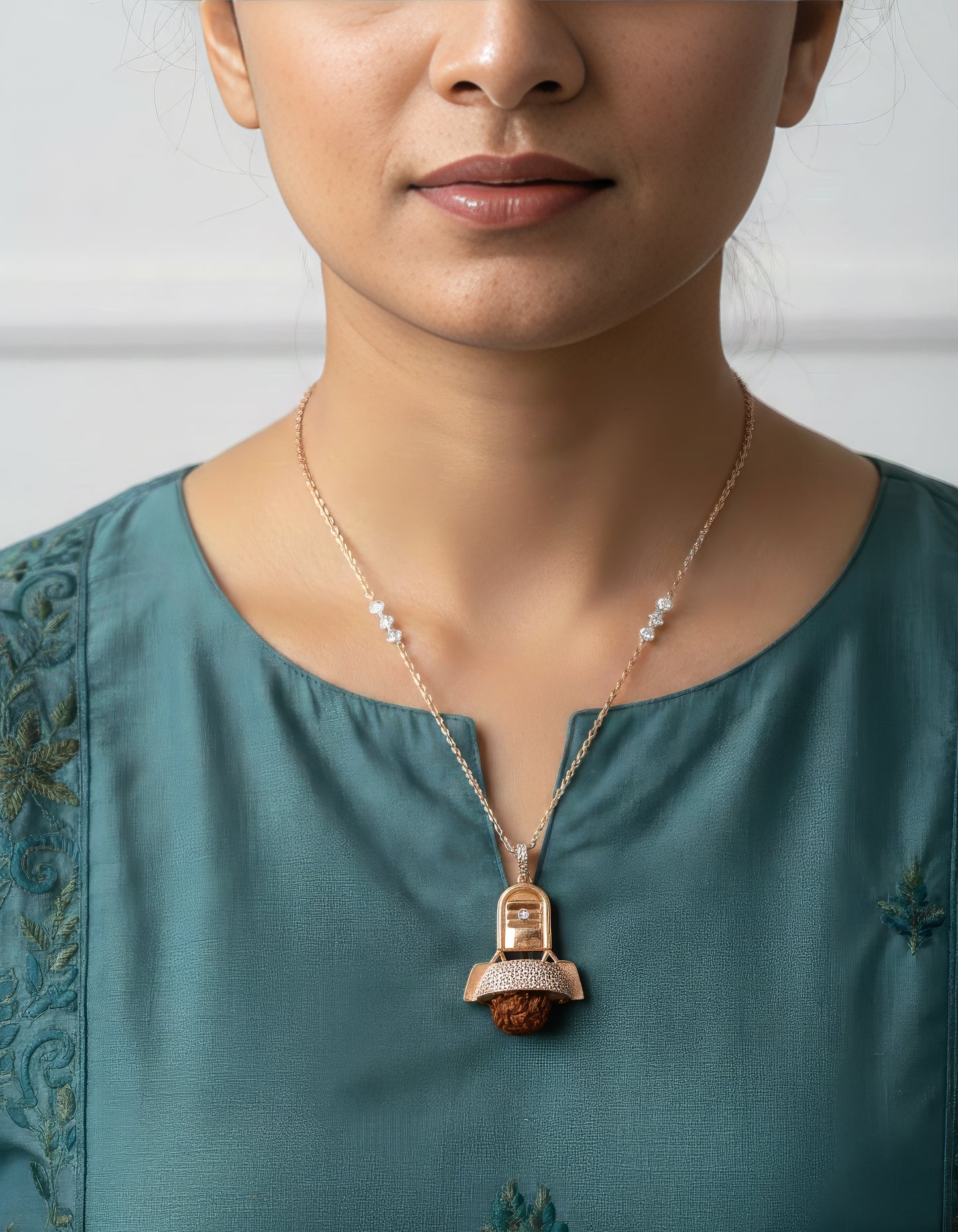 PREMIUM SHIV SHAKTI RUDRA GLOW PENDANT