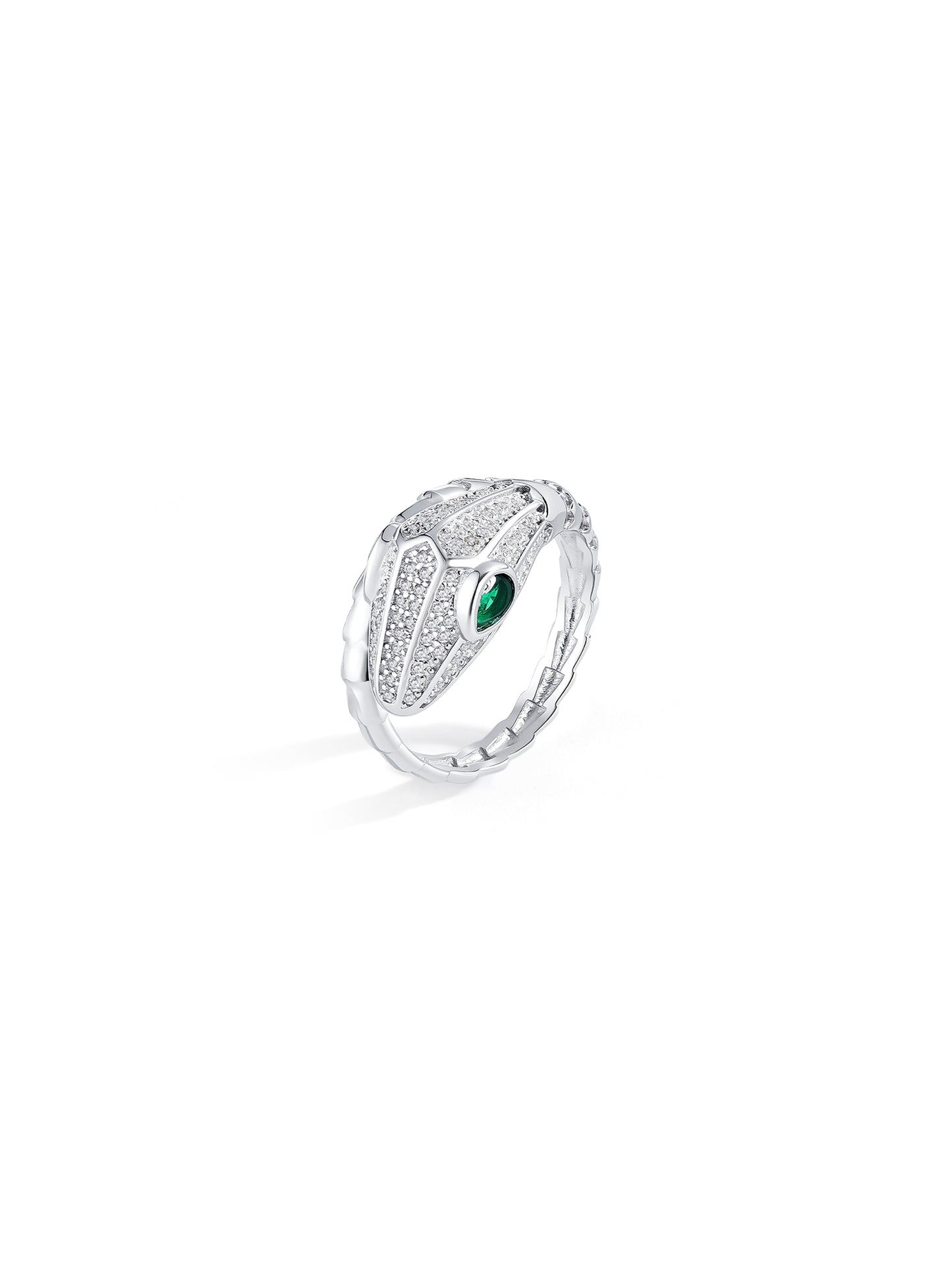 EMERALD VIPER GLINT RING