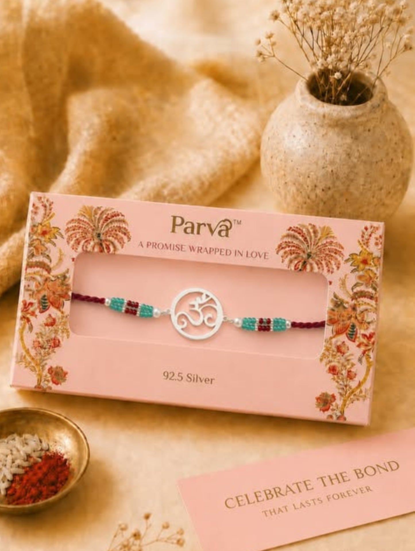 DIVINE OM BLESSING RAKHI