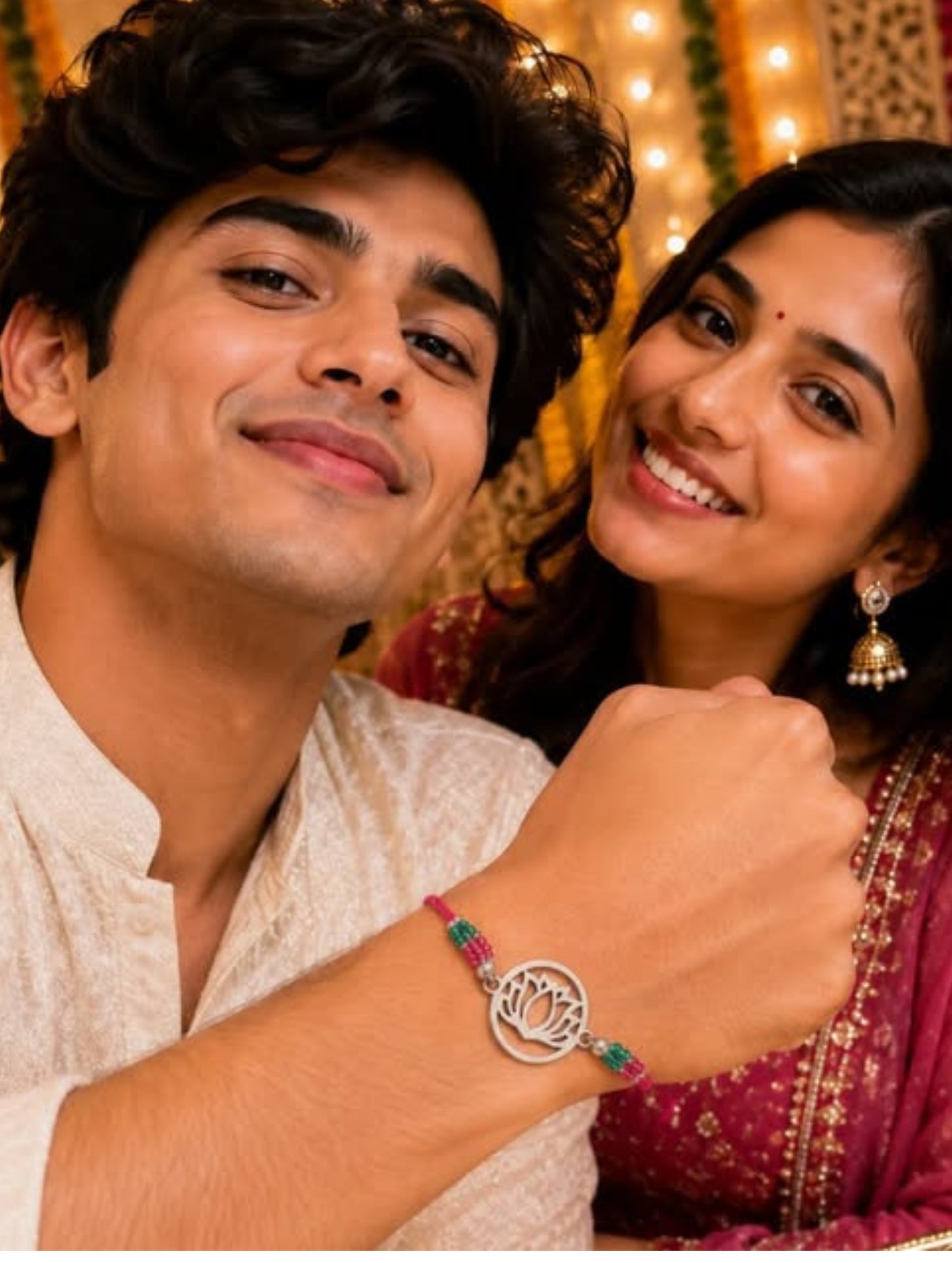 DIVINE LOTUS RAKHI