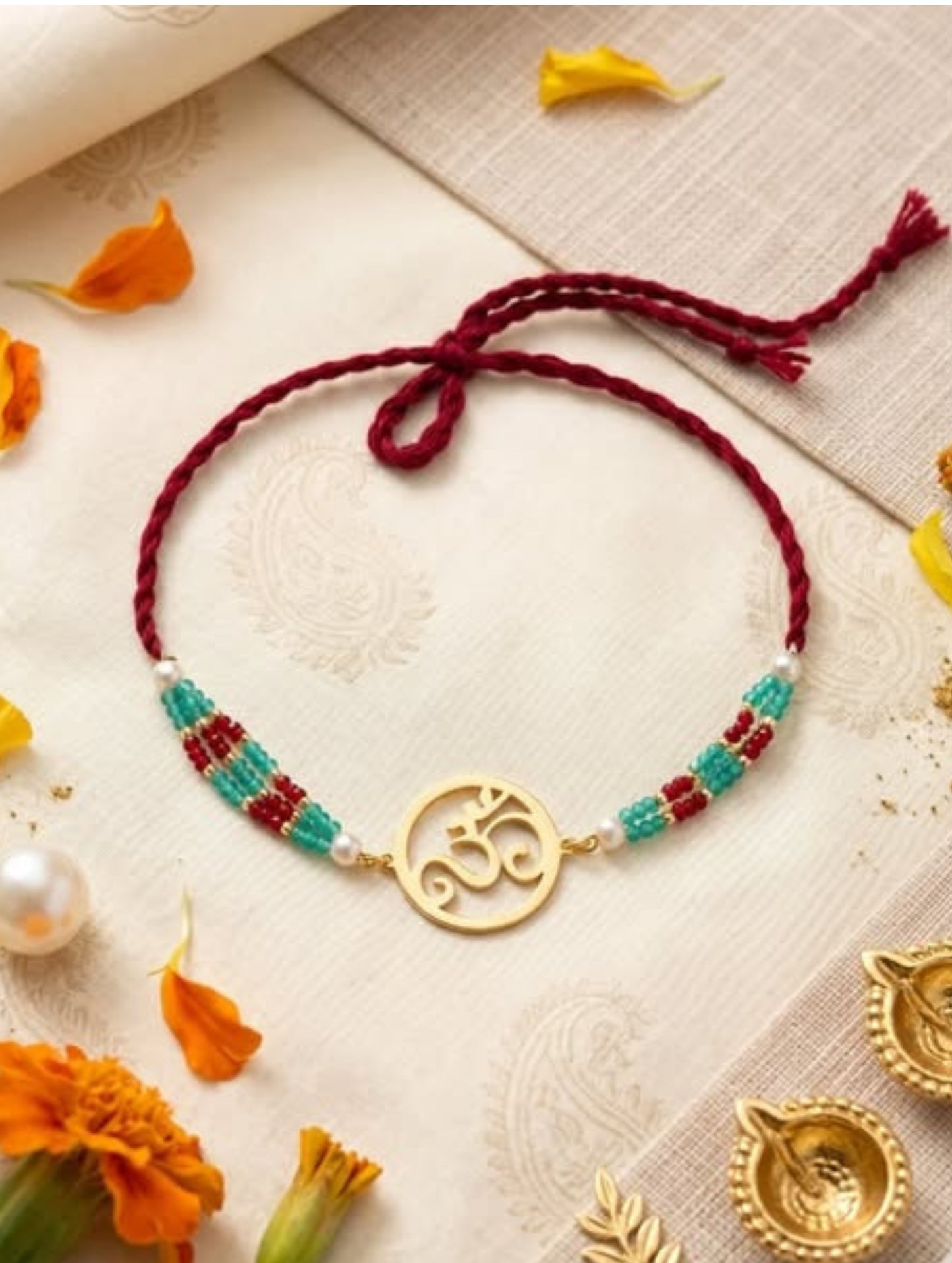 DIVINE OM BLESSING RAKHI