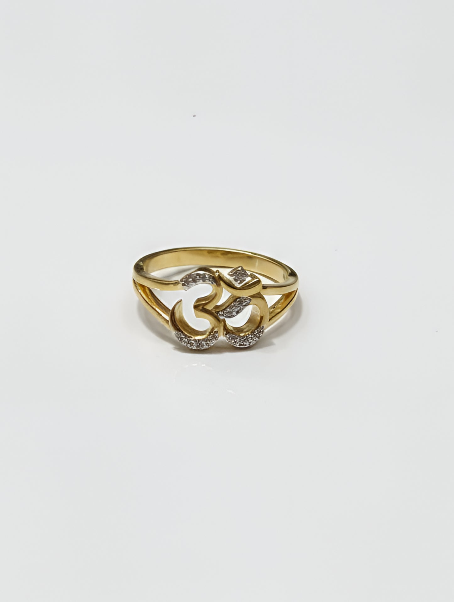 Premium Sacred Light Om Ring