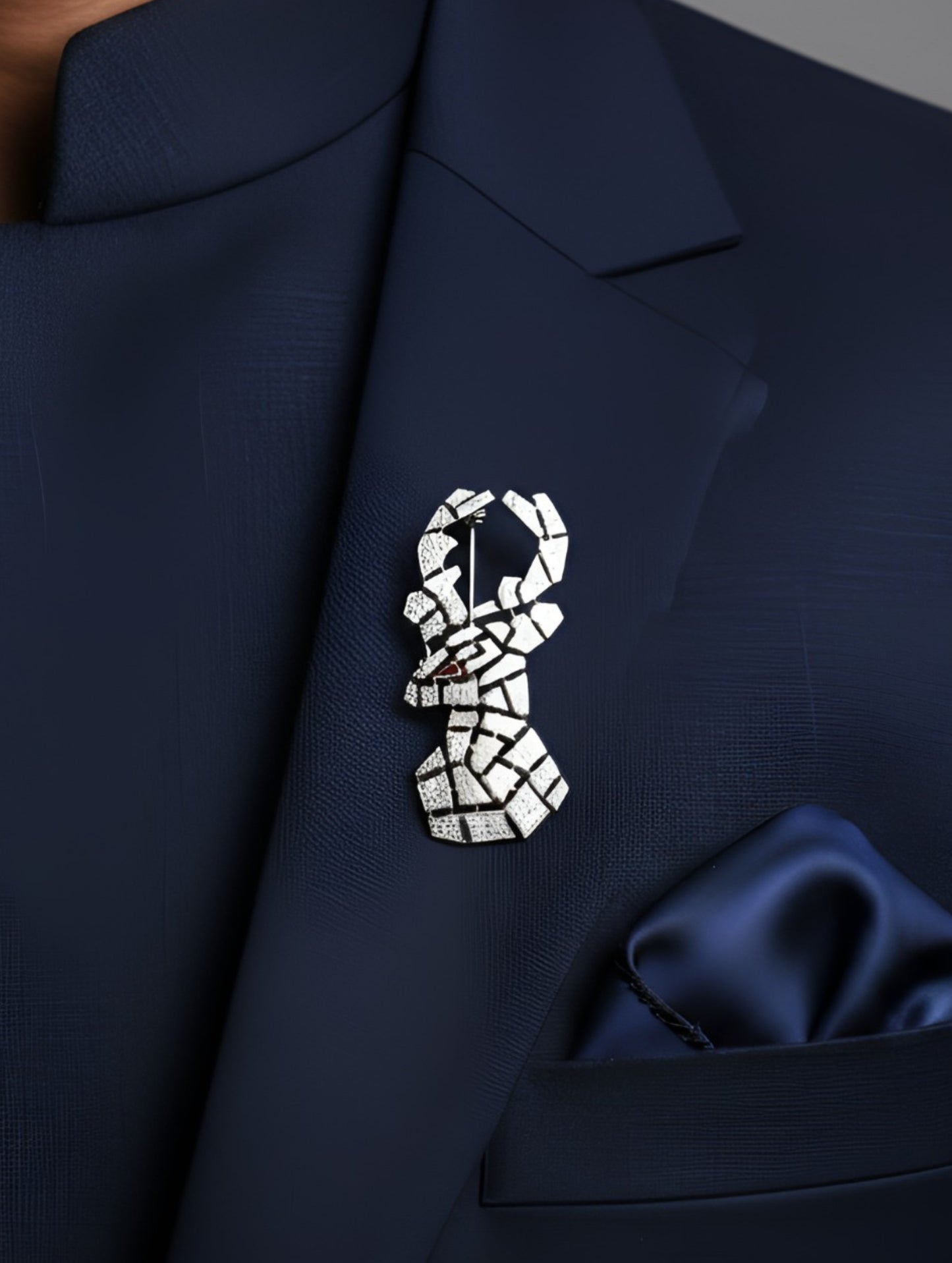 GEOMETRIC LUXE BROOCH