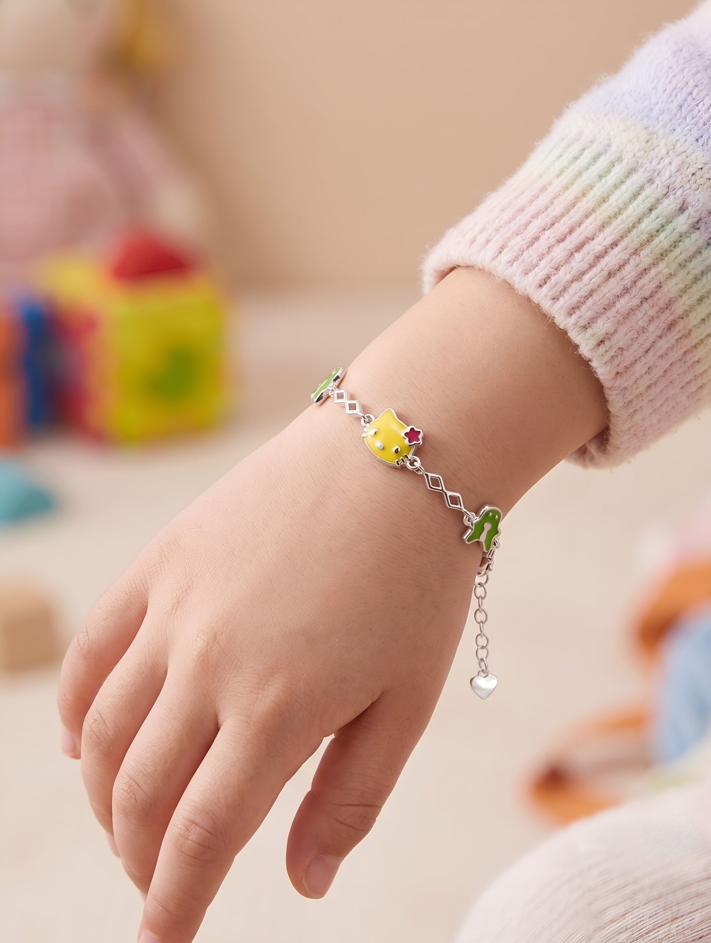 Kitty Dino Charm Bracelet