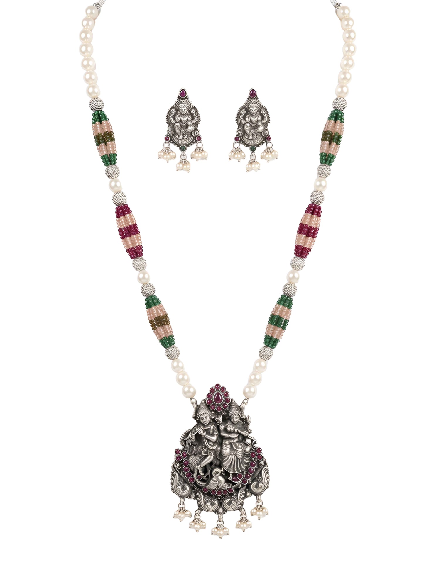 Ibaadat Radha Krishna Pearl Harmony Necklace