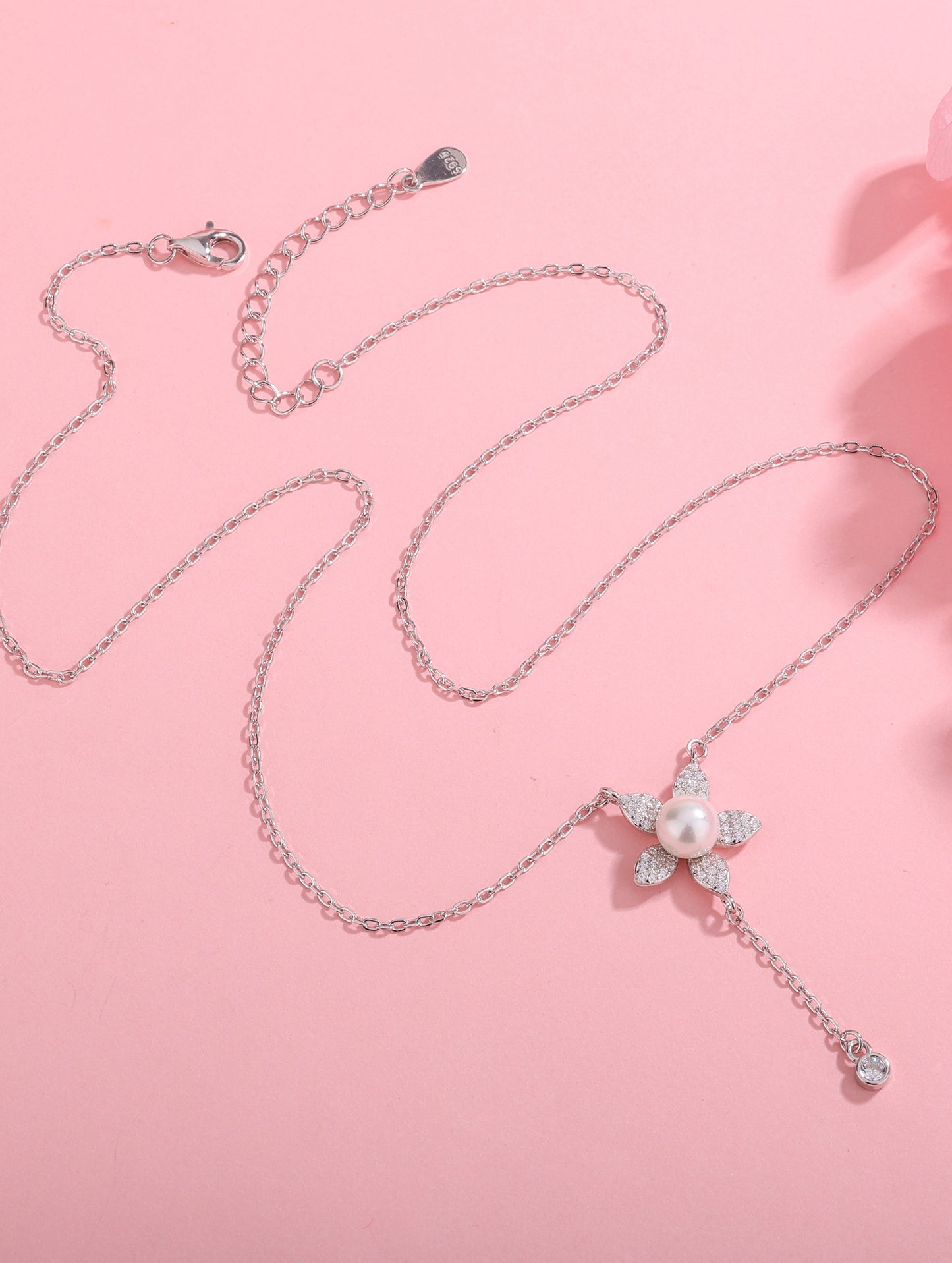 PEARL BLOSSOM SPARKLE PENDANT SET