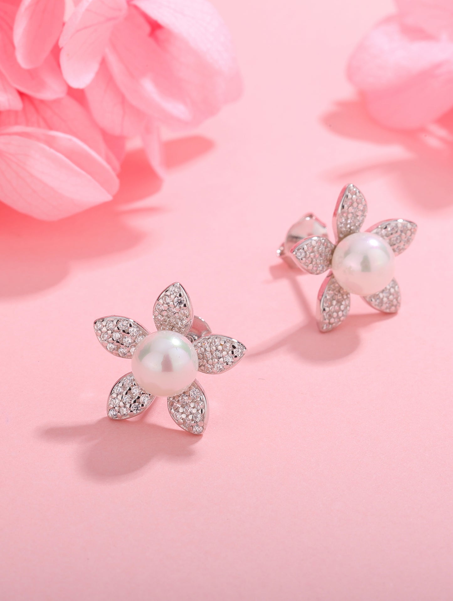 PEARL BLOSSOM SPARKLE PENDANT SET