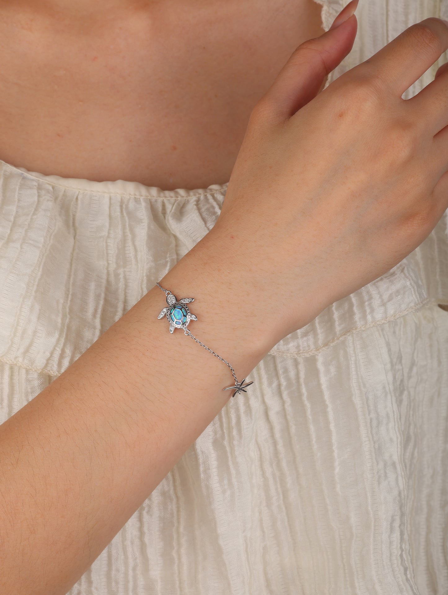 OCEAN WHISPER TURTLE BRACELET
