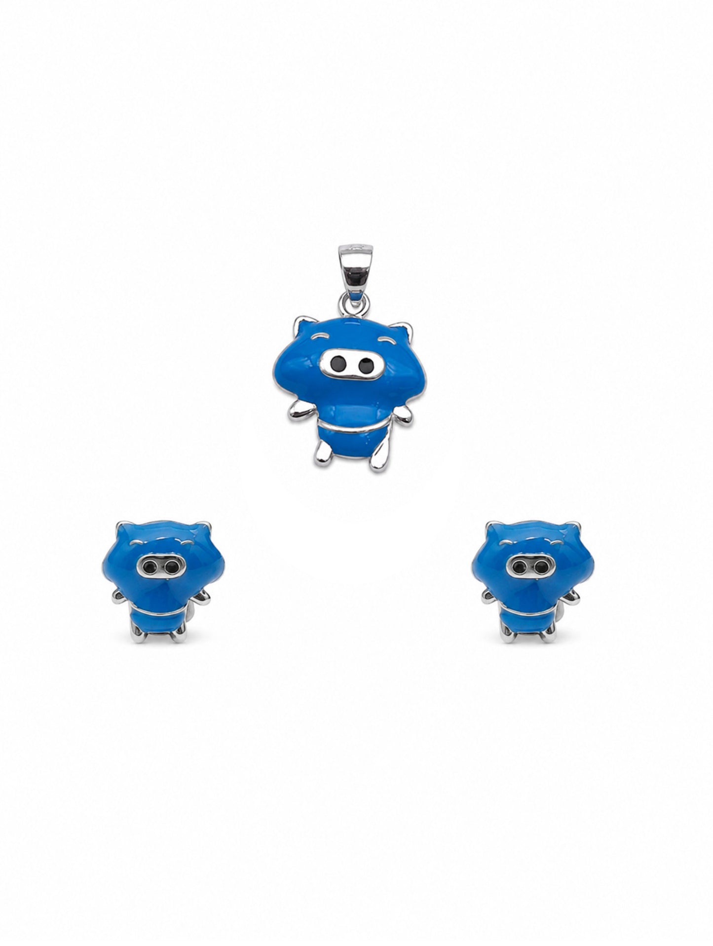 Blue Buddy Kids Pendant Set